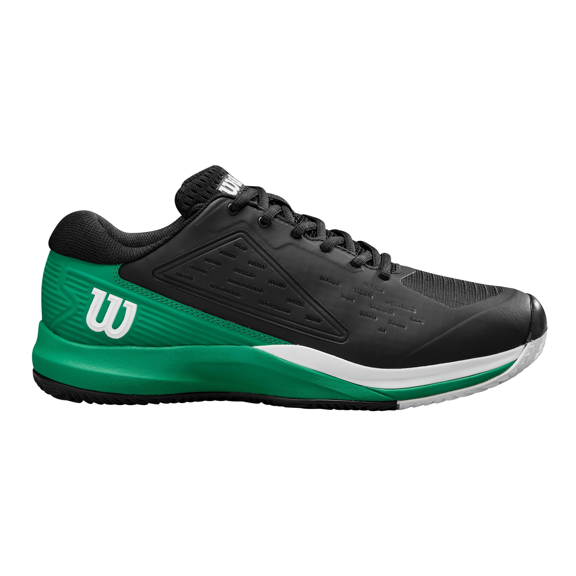 Wilson Rush Pro Ace Zapatilla Tierra Batida Hombres-Negro,Verde