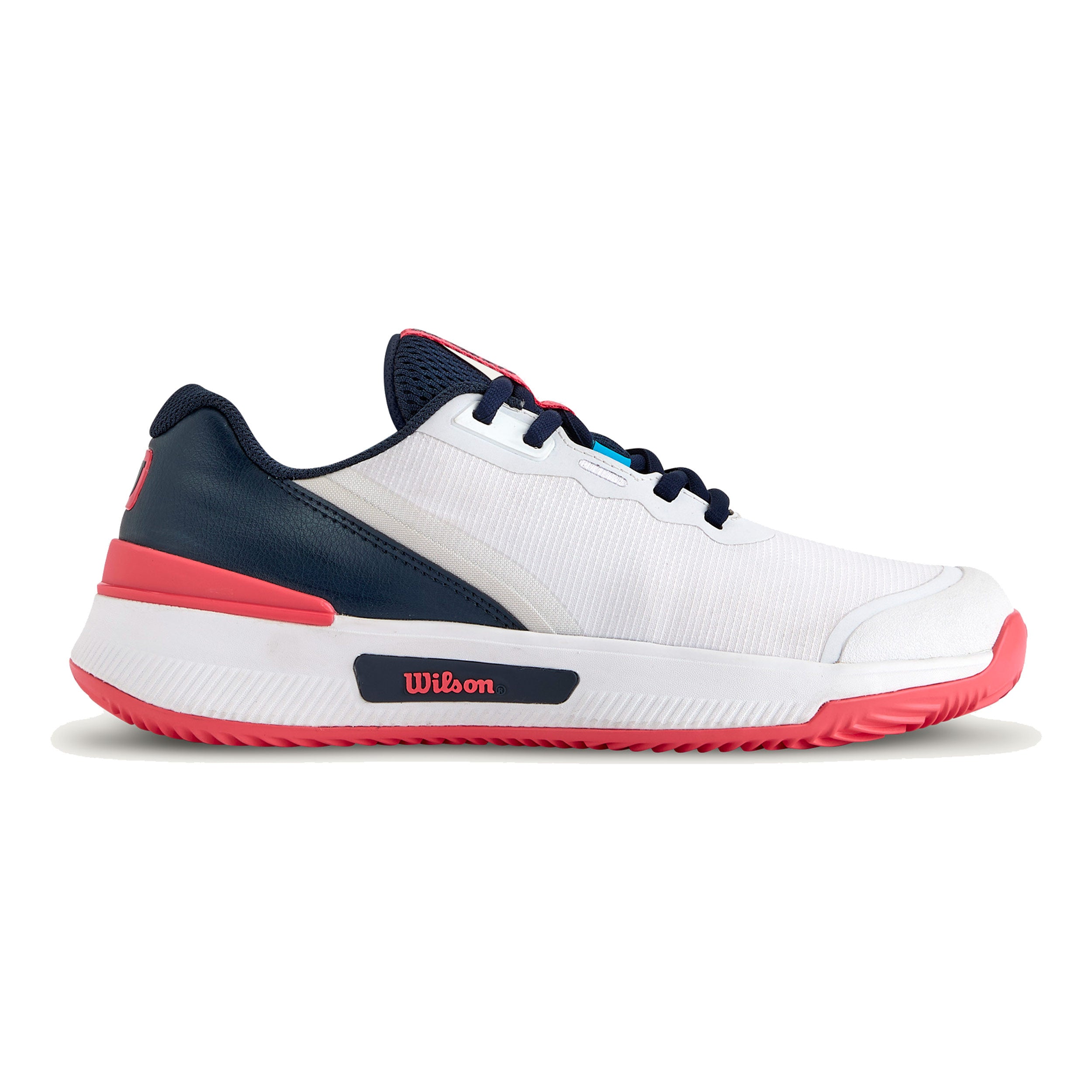 Wilson Intrigue Pro Zapatilla Tierra Batida Mujeres-Blanco,Azul Oscuro