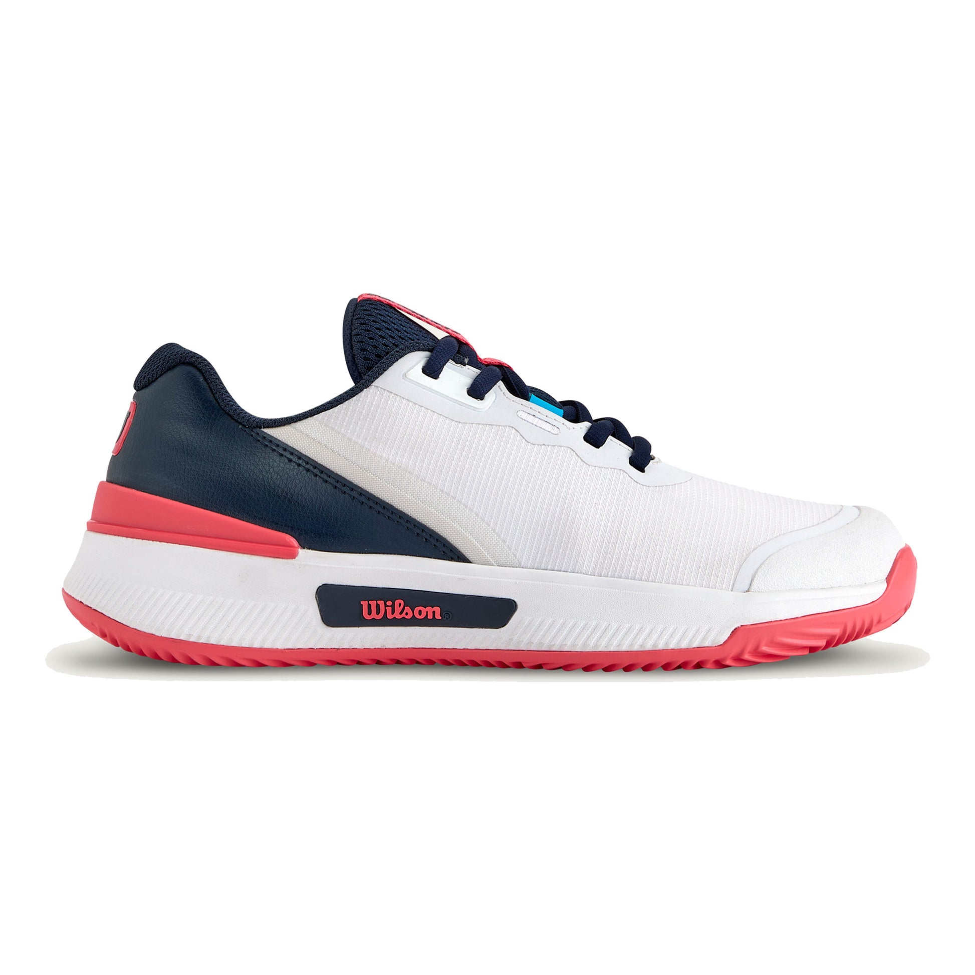 Wilson Intrigue Pro Zapatilla Tierra Batida Mujeres-Blanco,Azul Oscuro