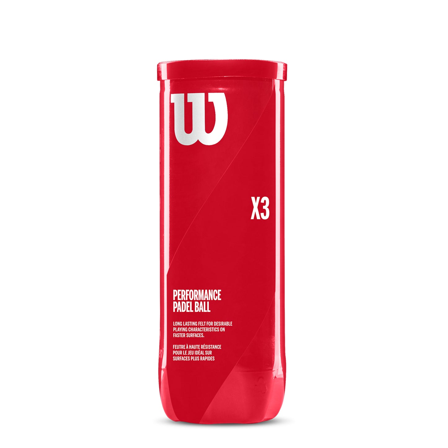 Wilson Padel X3 Ball Bote De 3 Pelotas