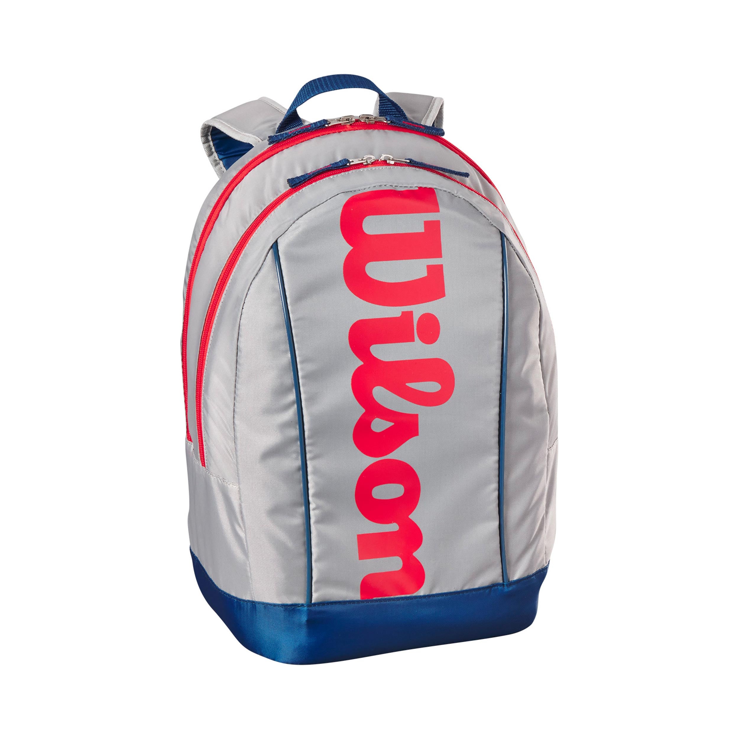 Wilson Junior Mochila -plateado, rojo