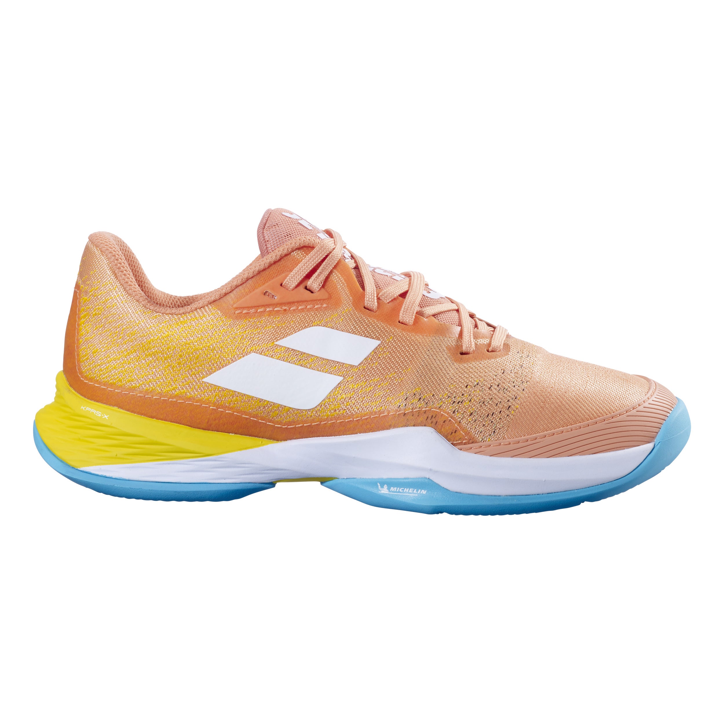Babolat Jet Mach 3 Zapatilla Tierra Batida Mujeres-Albaricoque,Amarillo