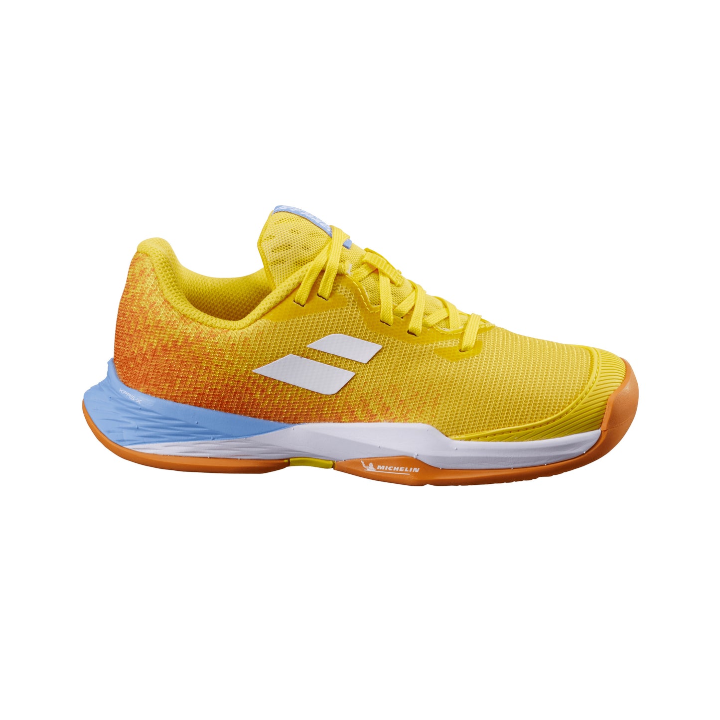 Babolat Jet Mach 3 Zapatilla todas las superficies Niños - amarillo, blanco