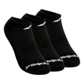 Invisible Calcetines De Tenis Pack De 3-Negro,Blanco
