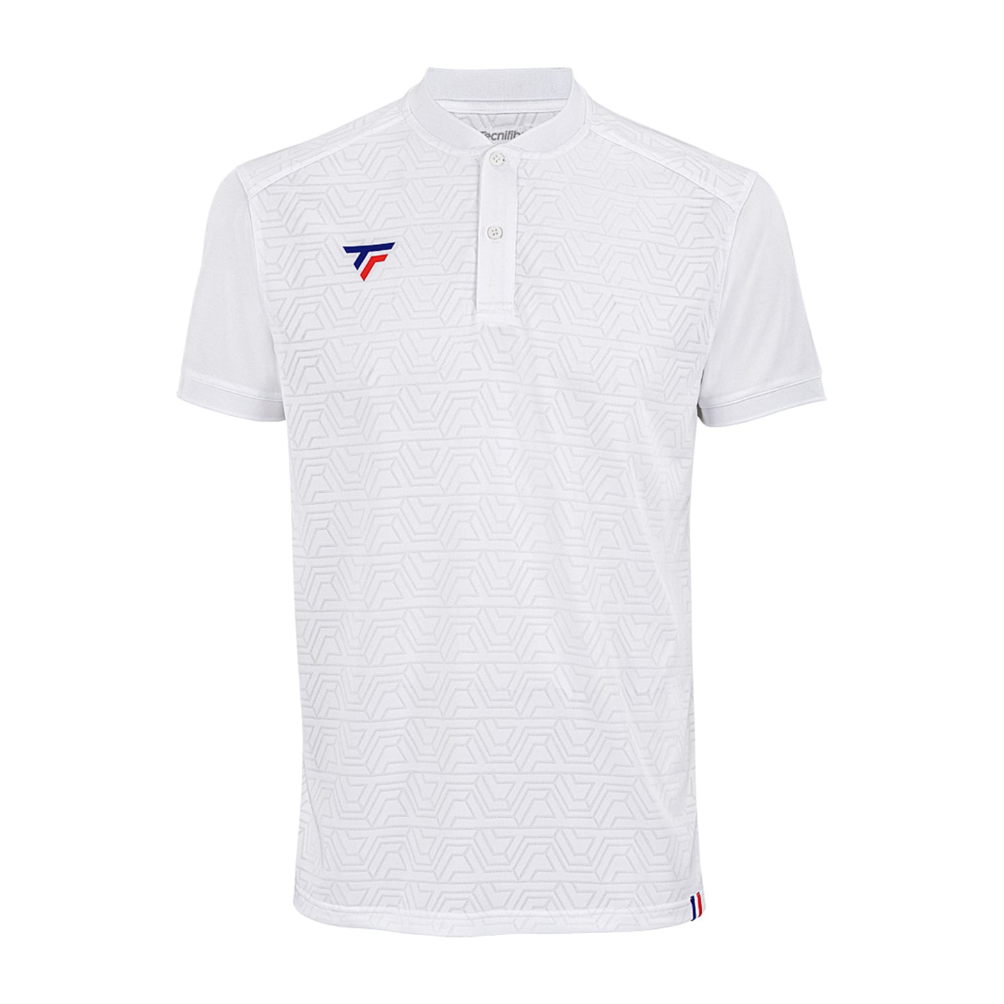 Tecnifibre Team Mesh Polo Hombres-Blanco