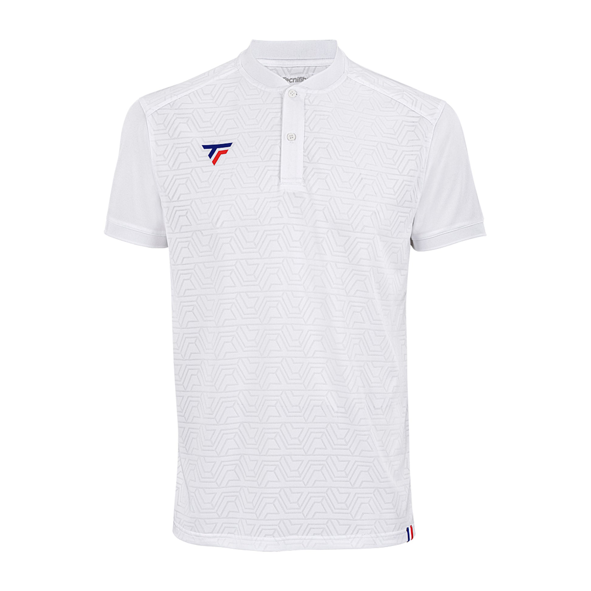 Tecnifibre Team Mesh Polo Hombres-Blanco