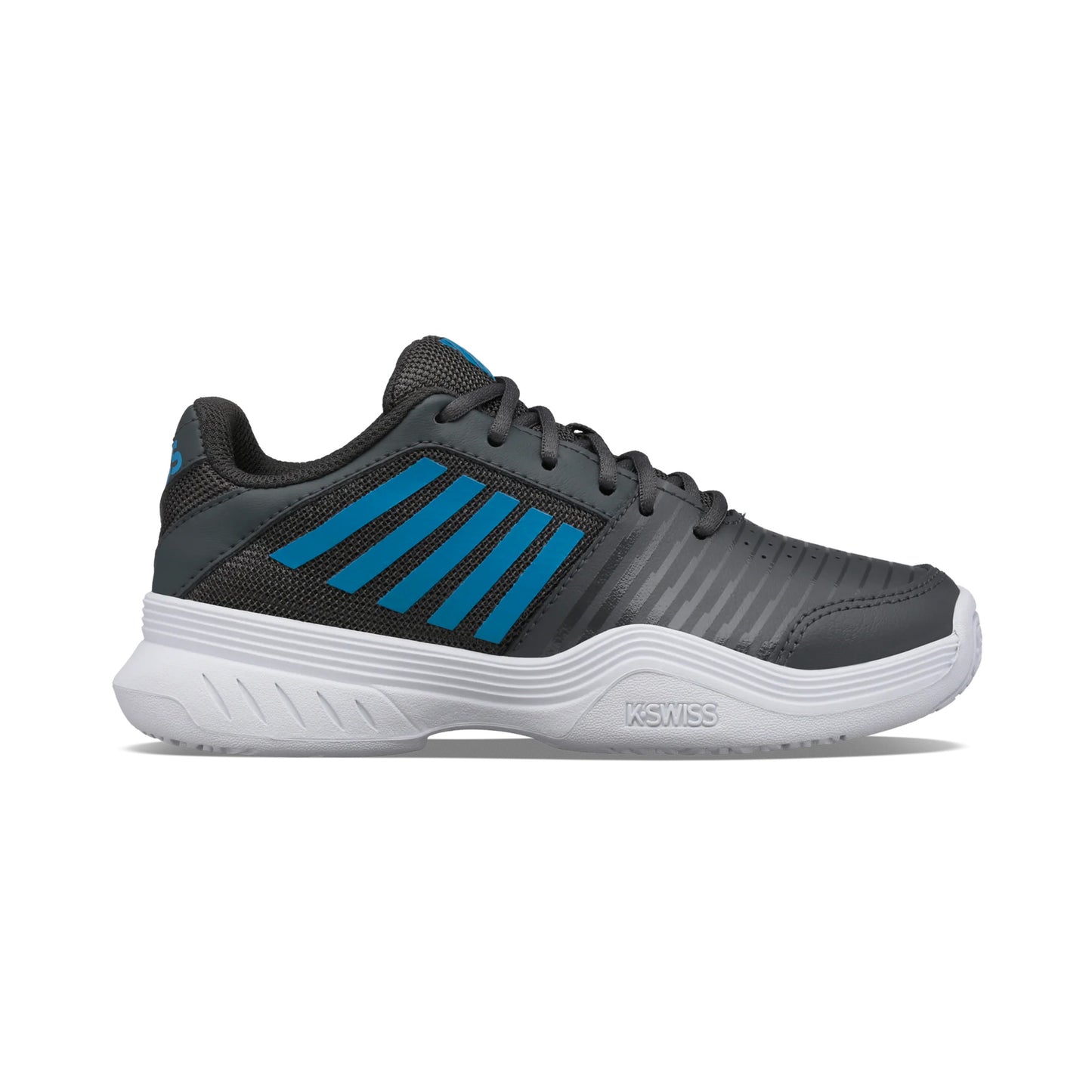 K-Swiss Court Express Omni Zapatilla todas las superficies Niños-negro, multicolor