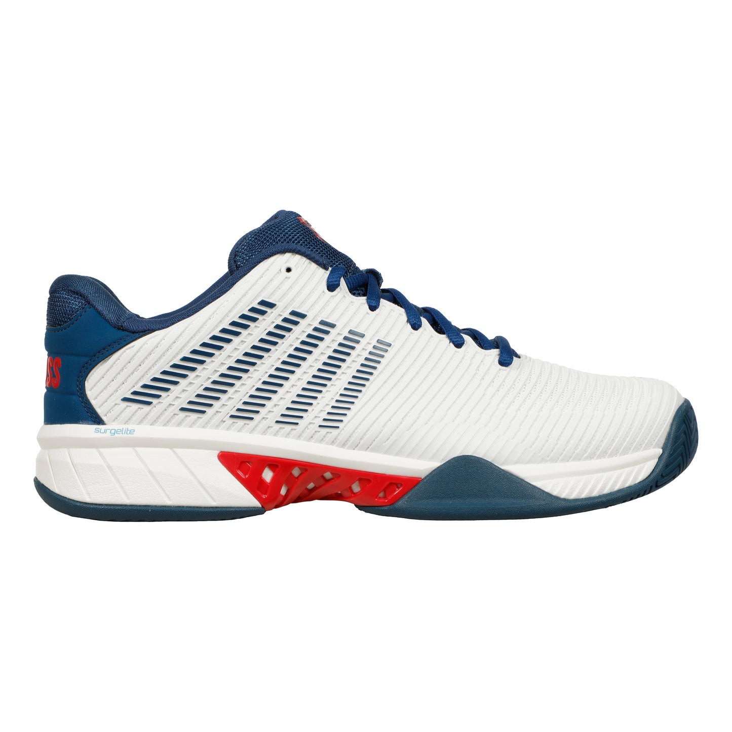 K-Swiss Hypercourt Express 2 Zapatilla todas las superficies Hombres - blanco, azul oscuro