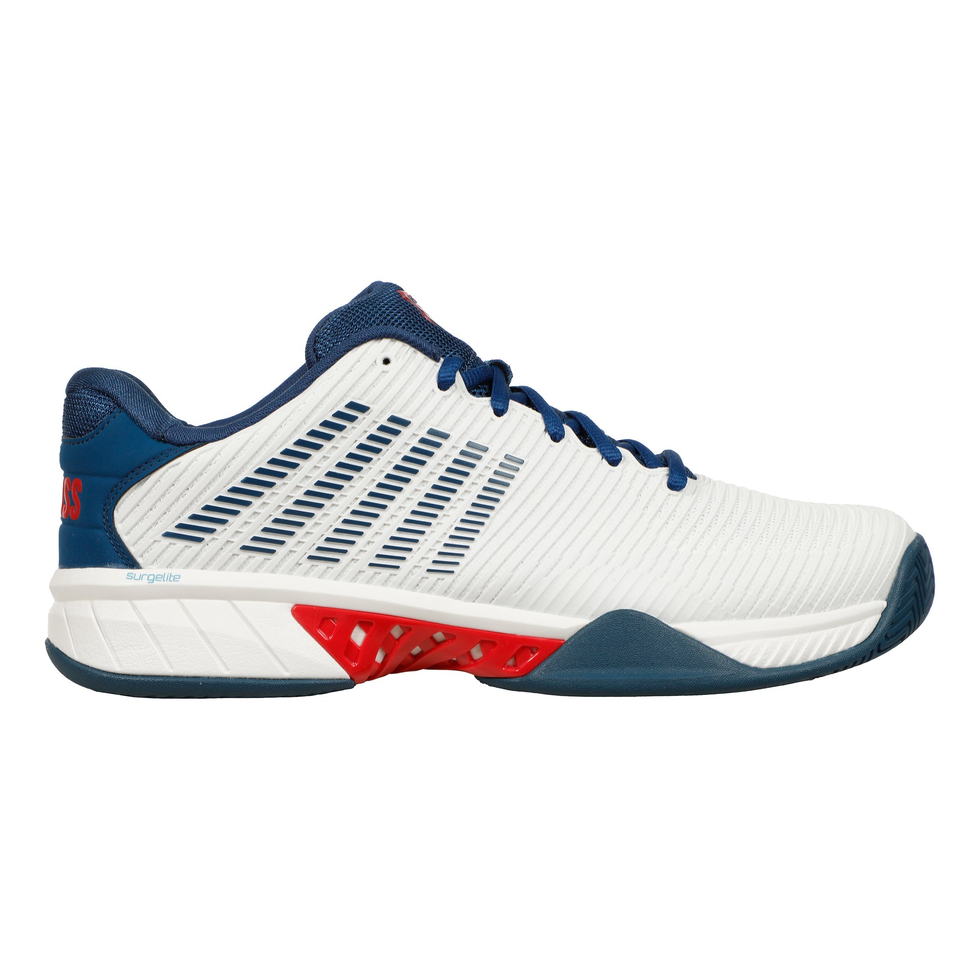 K-Swiss Hypercourt Express 2 Zapatilla todas las superficies Hombres - blanco, azul oscuro
