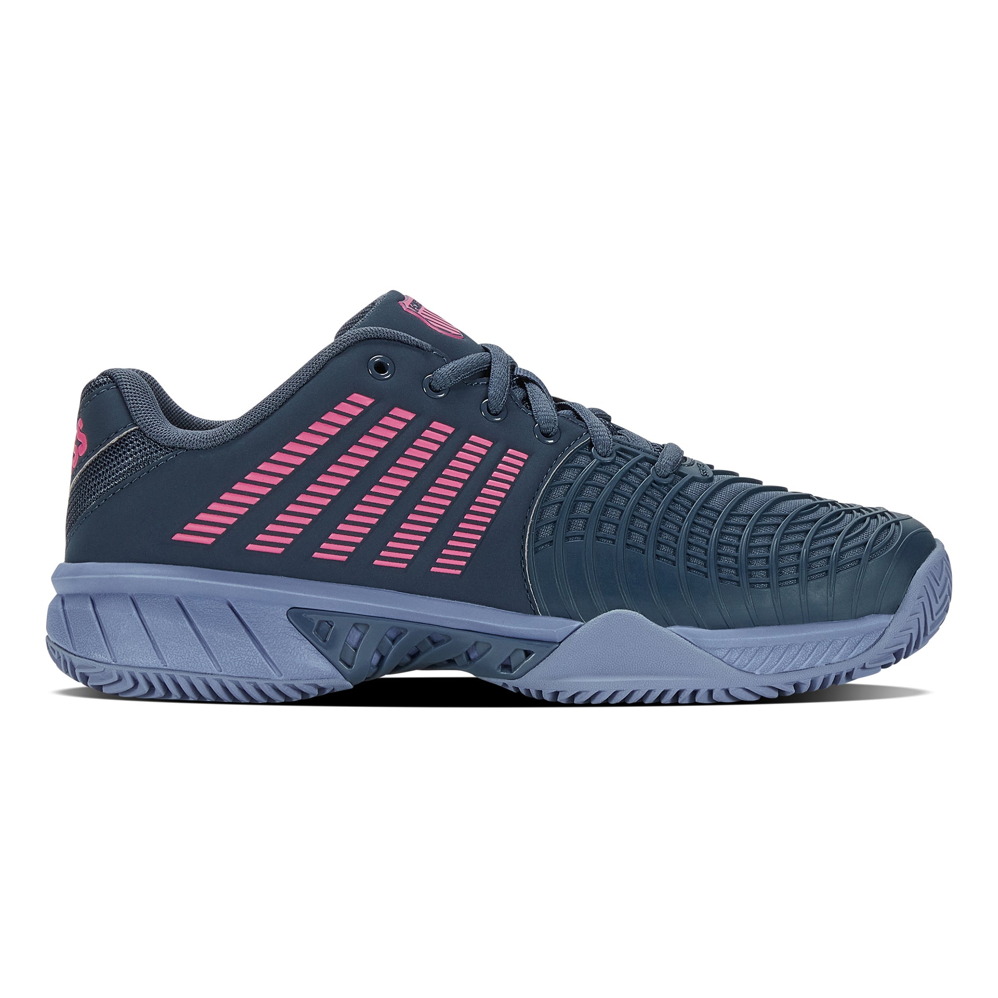 K-Swiss Express Light 3 Zapatilla tierra batida Mujeres - azul oscuro, rosa
