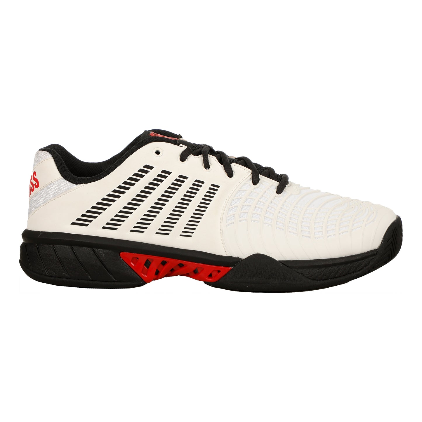 K-Swiss Express Light 3 Zapatilla Todas Las Superficies Hombres-Blanco,Negro