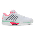 Hypercourt Express 2 Zapatilla Tierra Batida Mujeres-Blanco,Multicolor