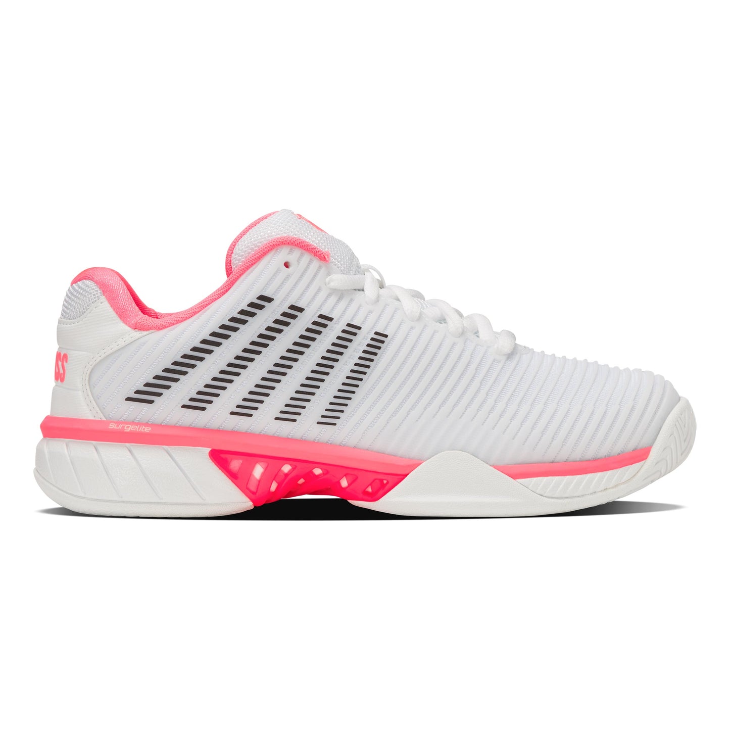 K-Swiss Hypercourt Express 2 Zapatilla Todas Las Superficies Mujeres-Blanco,Multicolor