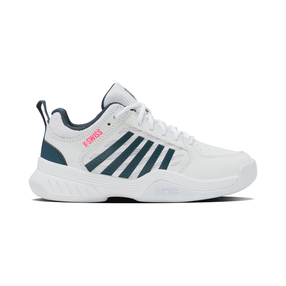 K-Swiss Court Express 2 Zapatilla para pista cubierta Niños - blanco, color petróleo