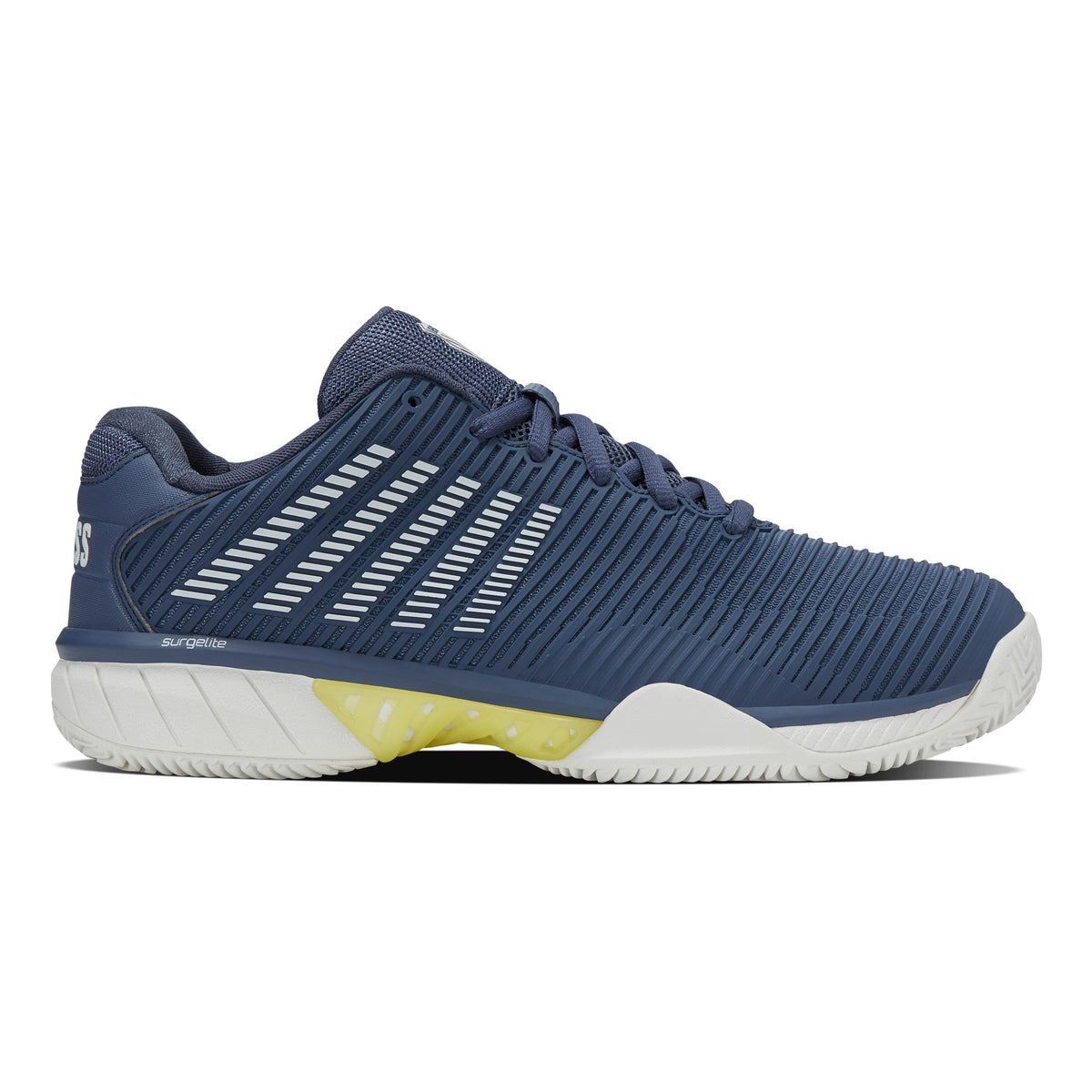 K-Swiss Hypercourt Express 2 Zapatilla Tierra Batida Hombres-Color Petróleo,Blanco