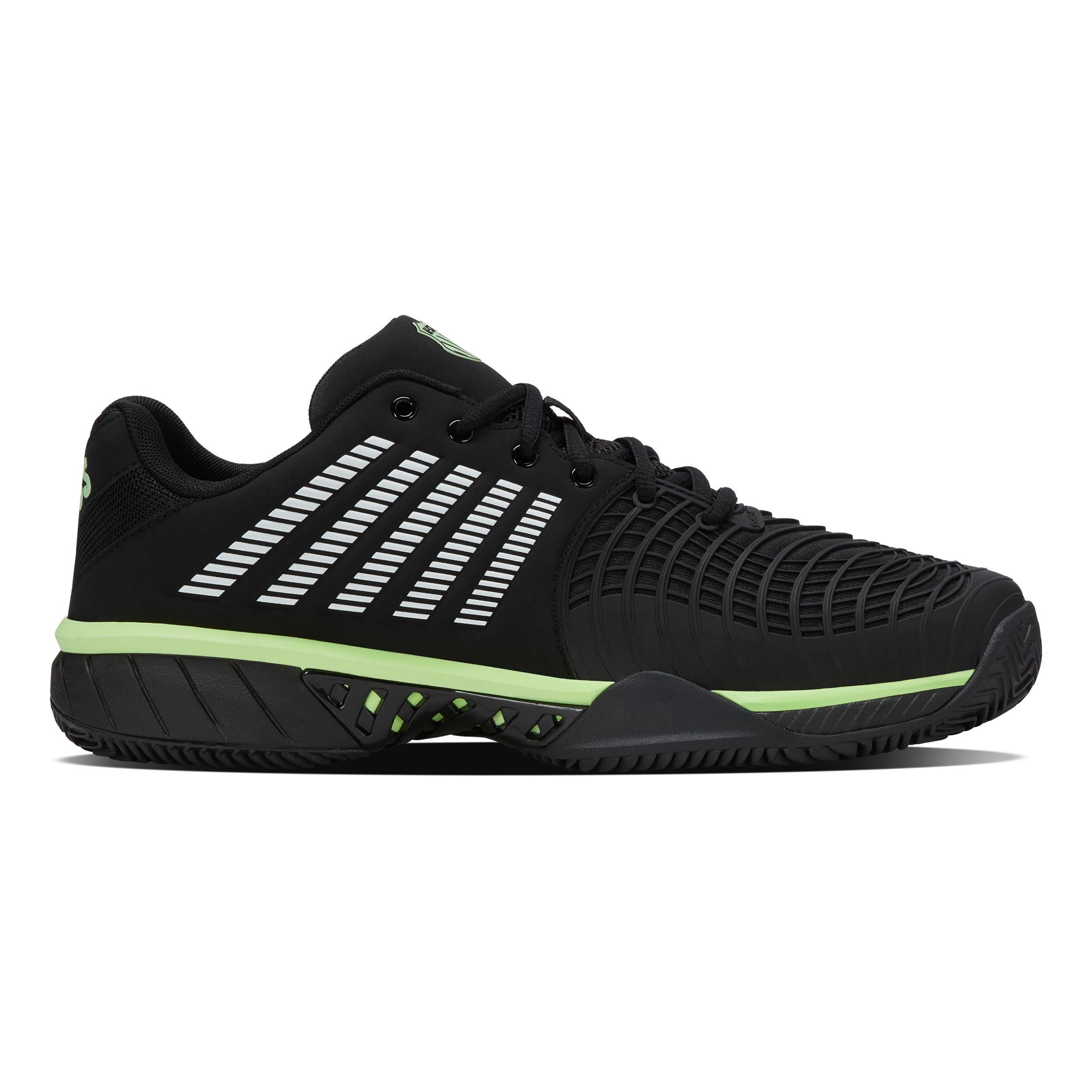 K-Swiss Express Light 3 Zapatilla tierra batida Hombres - negro, verde neón