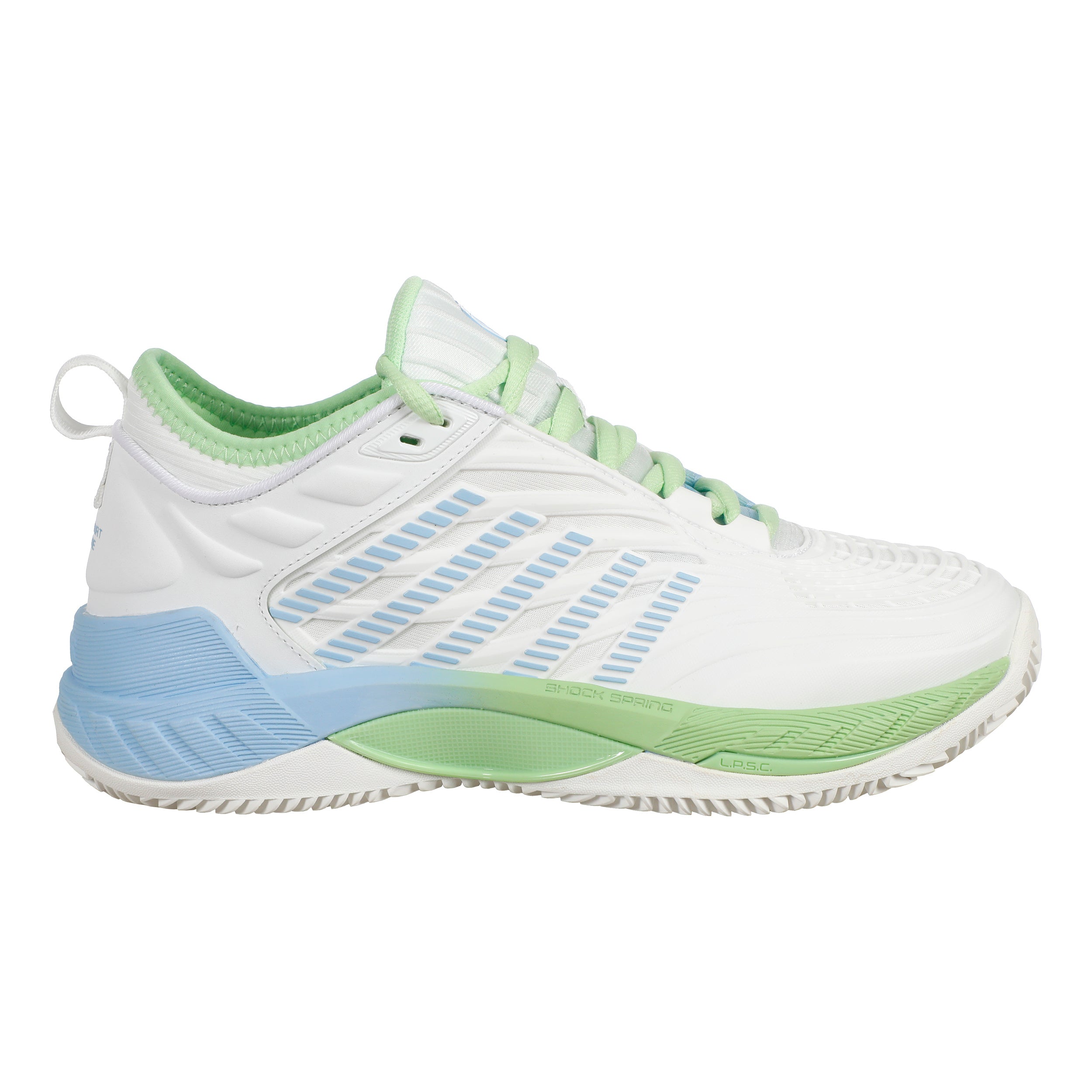 K-Swiss Hypercourt Supreme 2 Zapatilla tierra batida Mujeres - blanco, verde claro