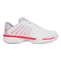 Hypercourt Express 2 Zapatilla Tierra Batida Mujeres-Blanco,Coral
