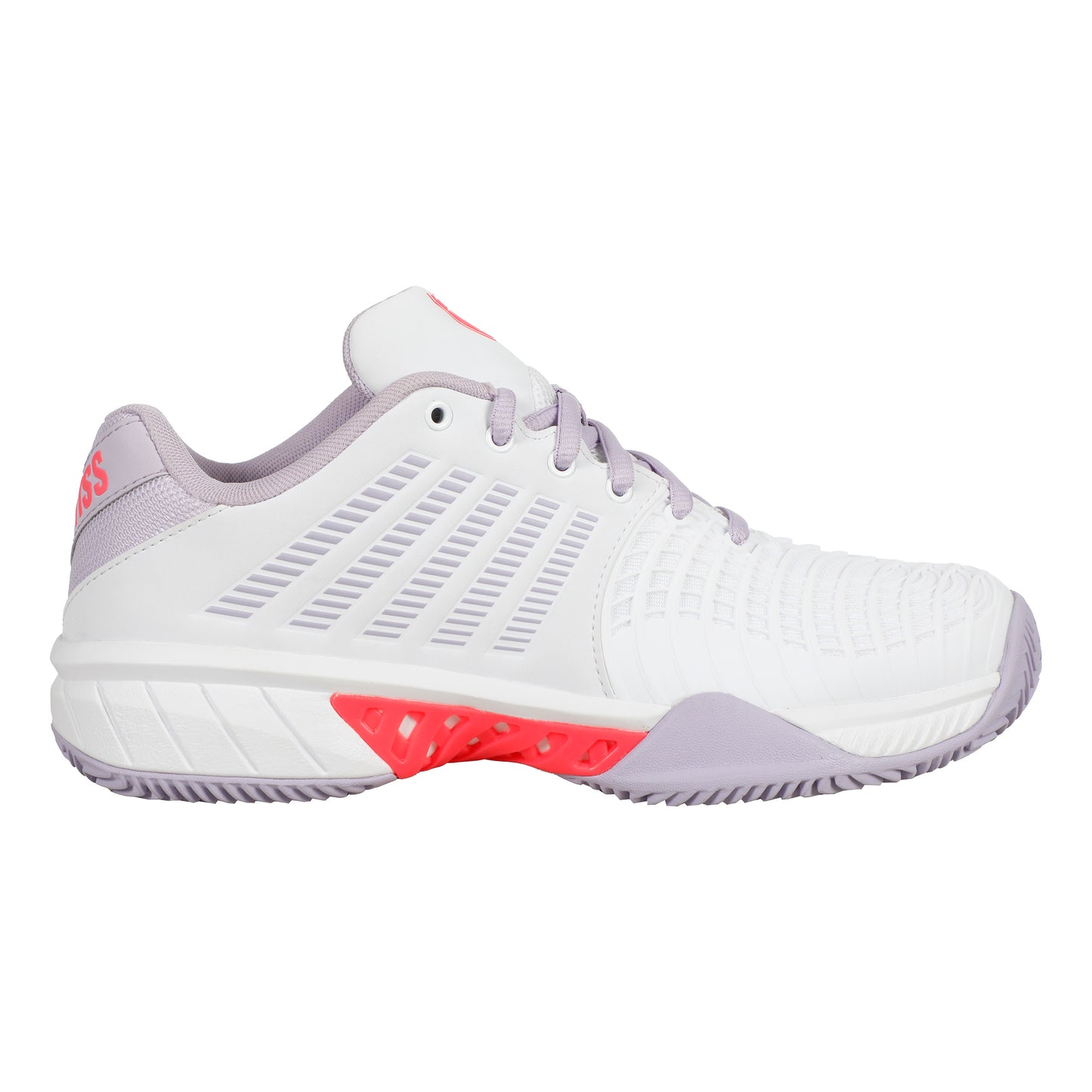 K-Swiss Express Light 3 Zapatilla tierra batida Mujeres - blanco, morado