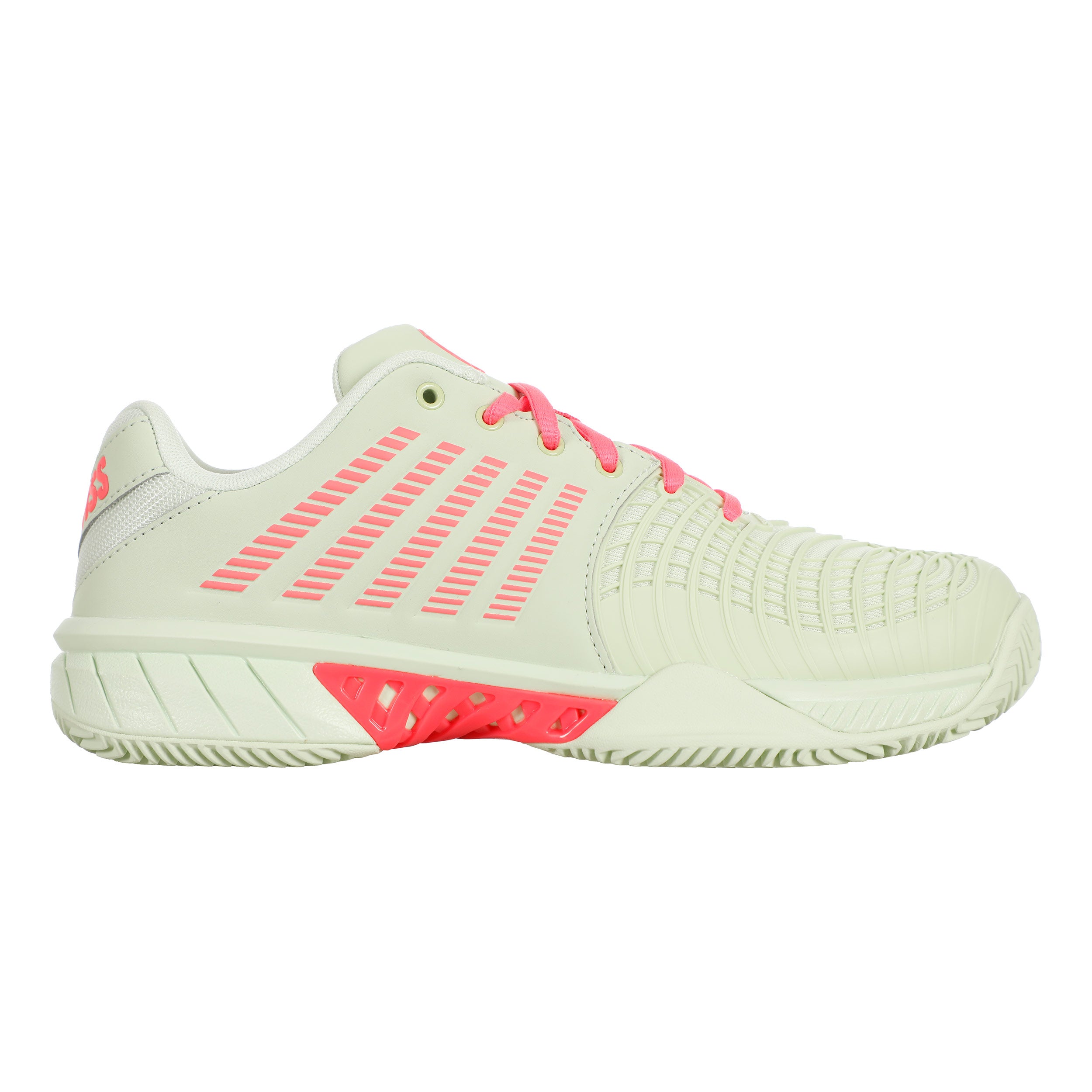 K-Swiss Express Light 3 Zapatilla tierra batida Mujeres - salvia, coral