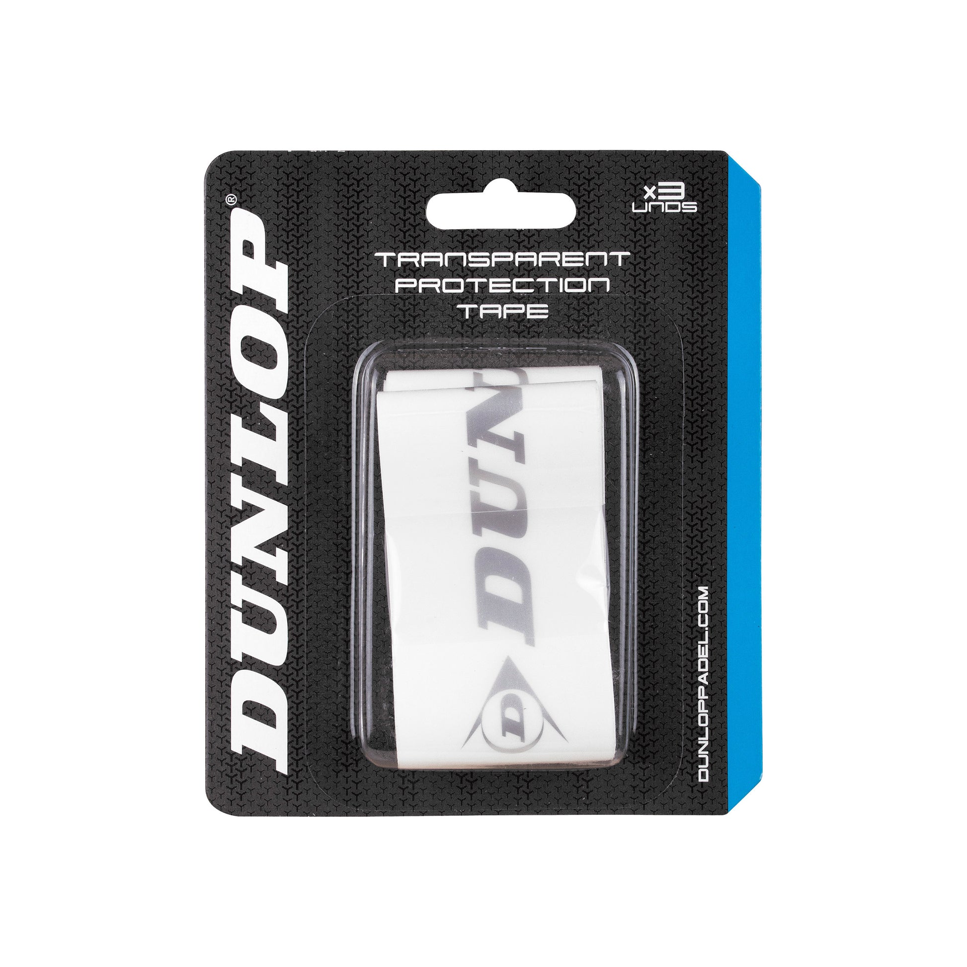 Dunlop Padel Transparent Pro Tape Cinta Protectora De Raquetas-Transparente