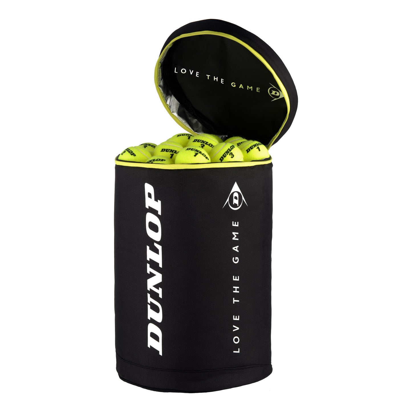 Dunlop Tennis Ball Bag Cesta De Pelotas-Negro