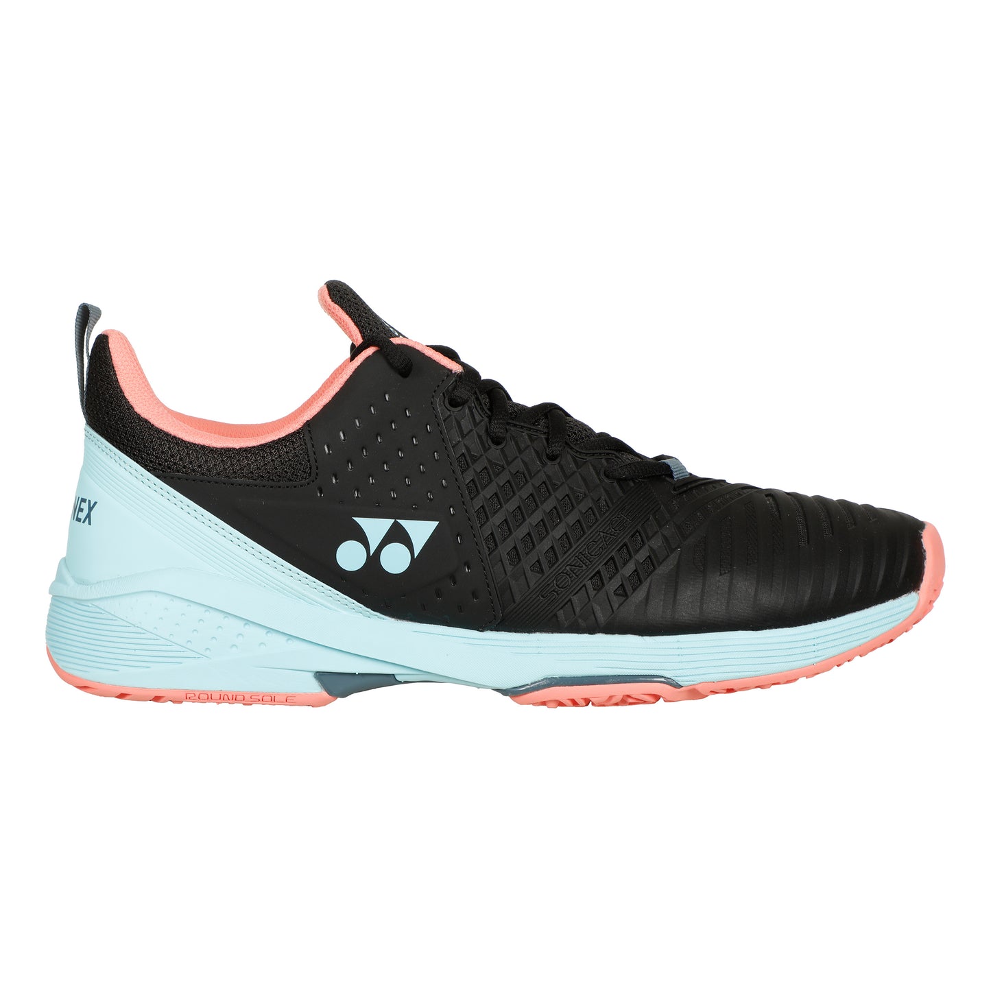 Yonex Sonicage 3 Zapatilla Tierra Batida Hombres-Negro