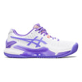 Gel-Resolution 9 Zapatilla tierra batida Mujeres - blanco, morado
