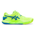 Gel-Resolution 9 Zapatilla tierra batida Mujeres - verde neón, azul