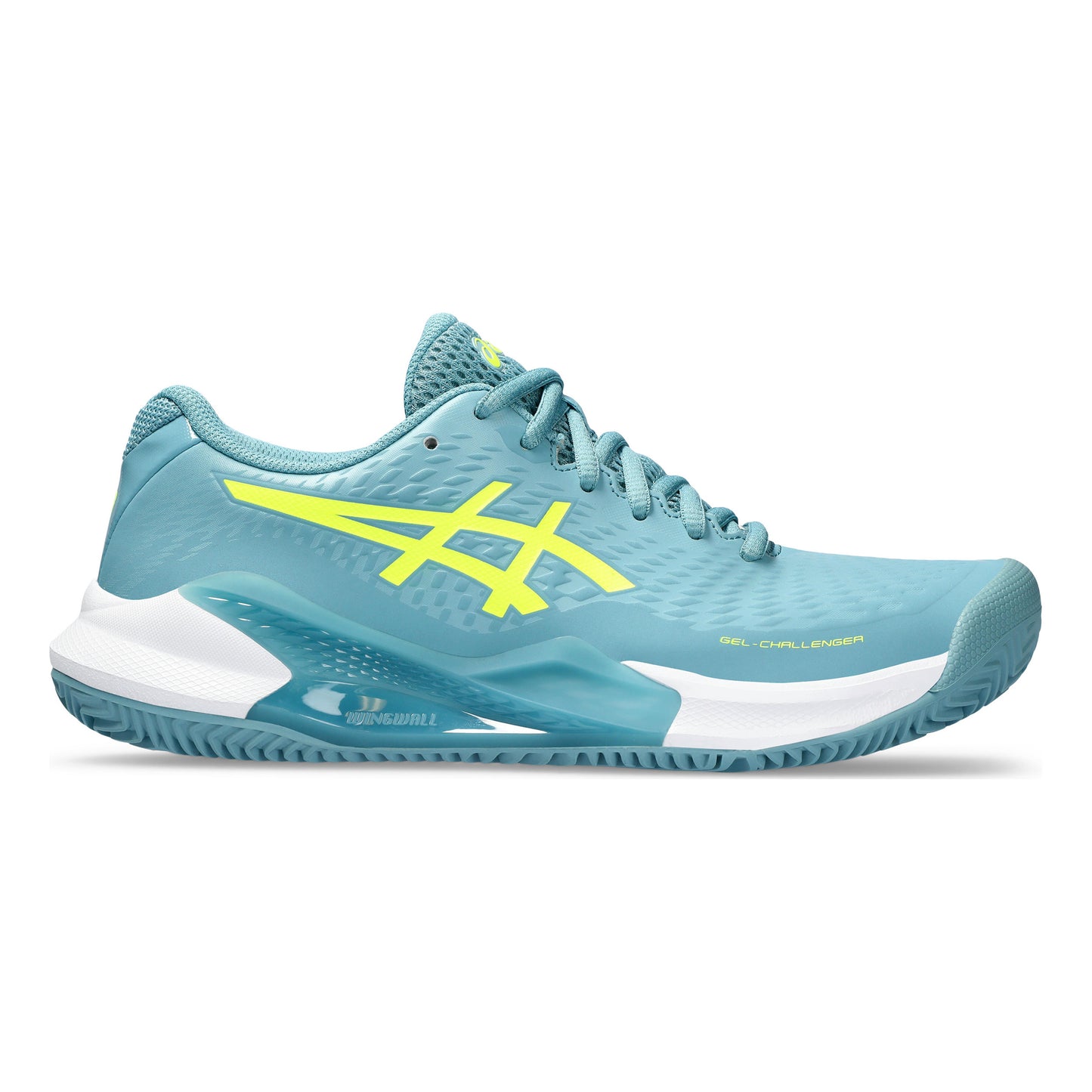 ASICS Gel-Challenger 14 Zapatilla tierra batida Mujeres - color petróleo, blanco