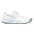 Gel-Challenger 14 Zapatilla tierra batida Mujeres - blanco, plateado