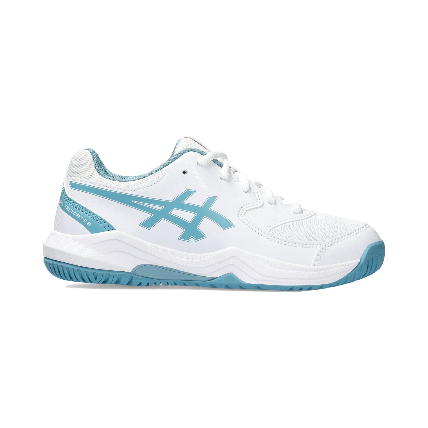 ASICS Gel-Dedicate 8 GS Zapatilla todas las superficies Niños - blanco, turquesa