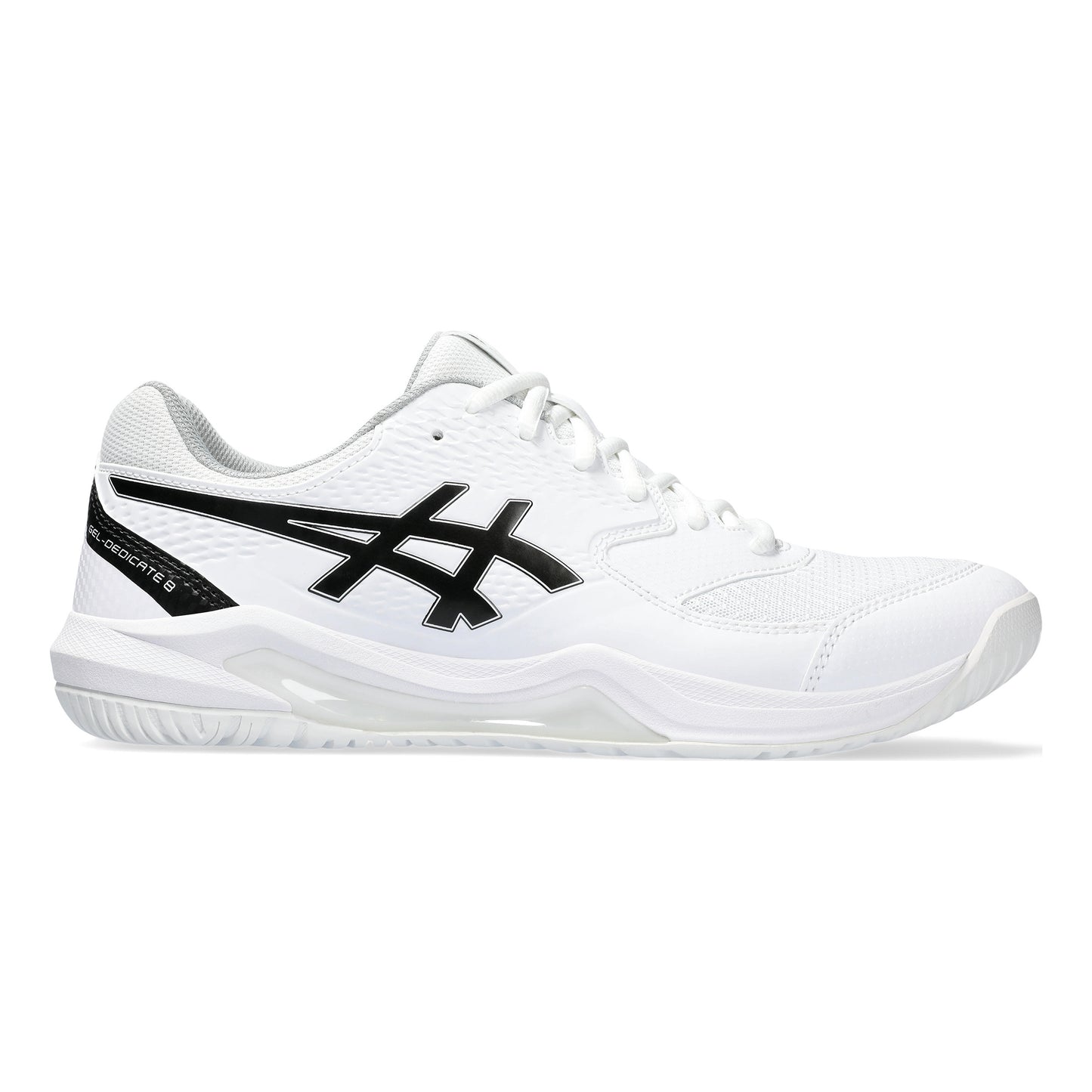 ASICS Gel-Dedicate 8 Zapatilla todas las superficies Hombres - blanco, negro