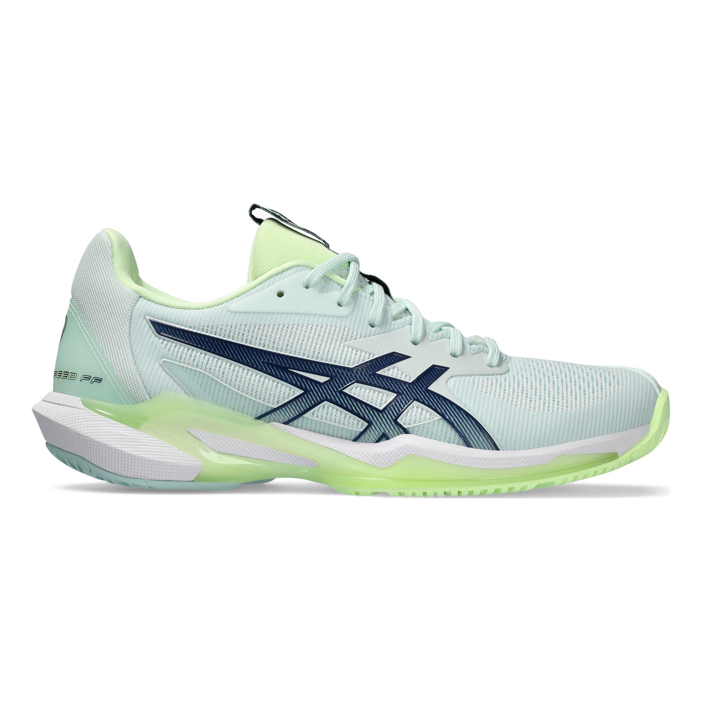 ASICS Solution Speed FF 3 Zapatilla todas las superficies Mujeres - menta, azul oscuro