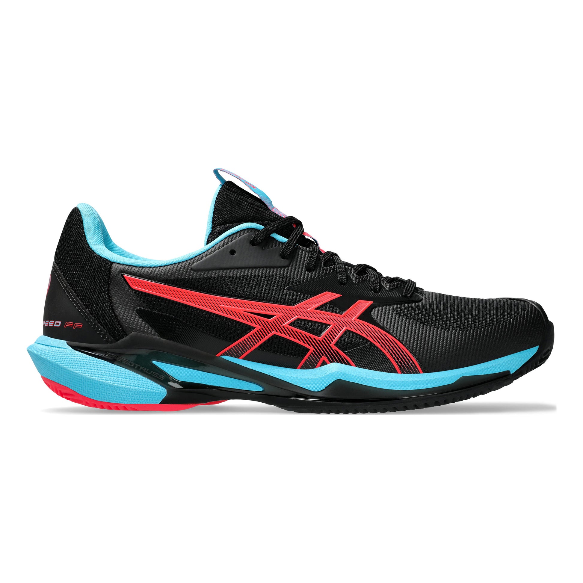 ASICS Solution Speed FF3 Zapatilla tierra batida Hombres - negro, rojo