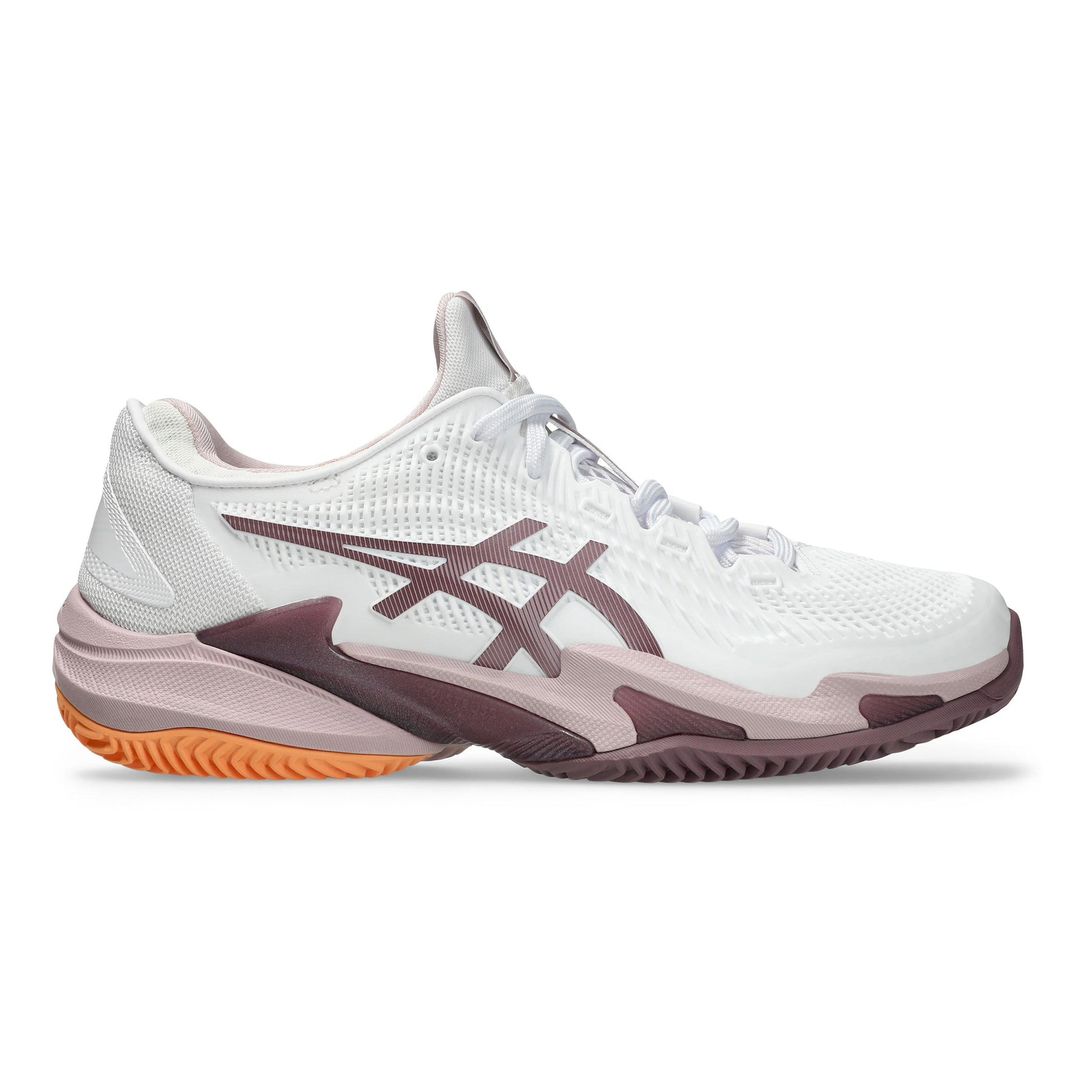 ASICS Court FF 3 Zapatilla tierra batida Mujeres - blanco, beige