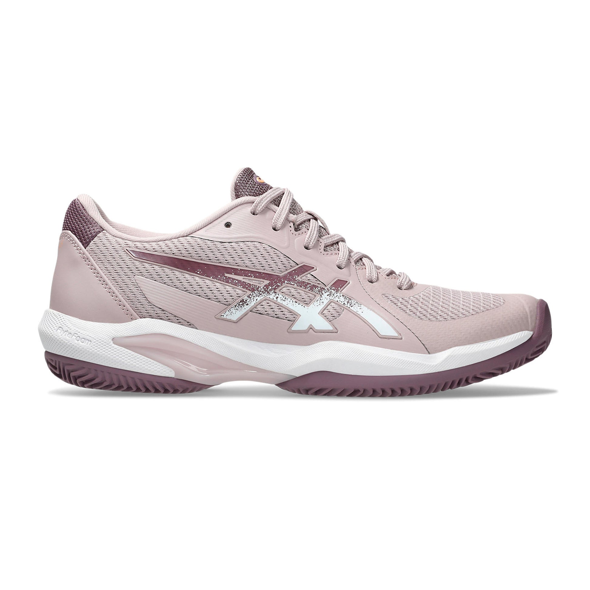 ASICS Solution Swift FF 2 Zapatilla tierra batida Mujeres - beige, blanco