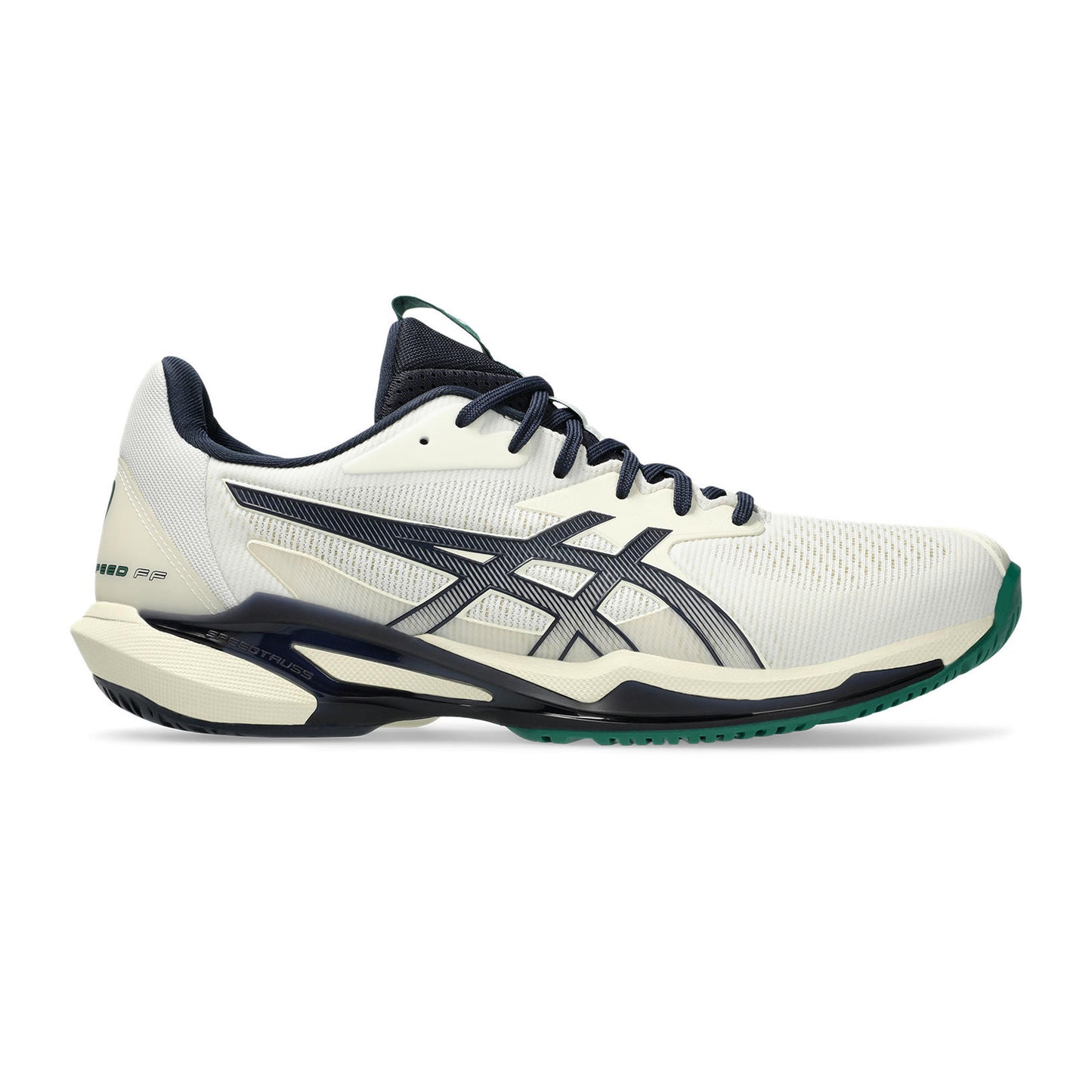 ASICS Solution Speed FF 3 Zapatilla todas las superficies Hombres - crema, azul oscuro