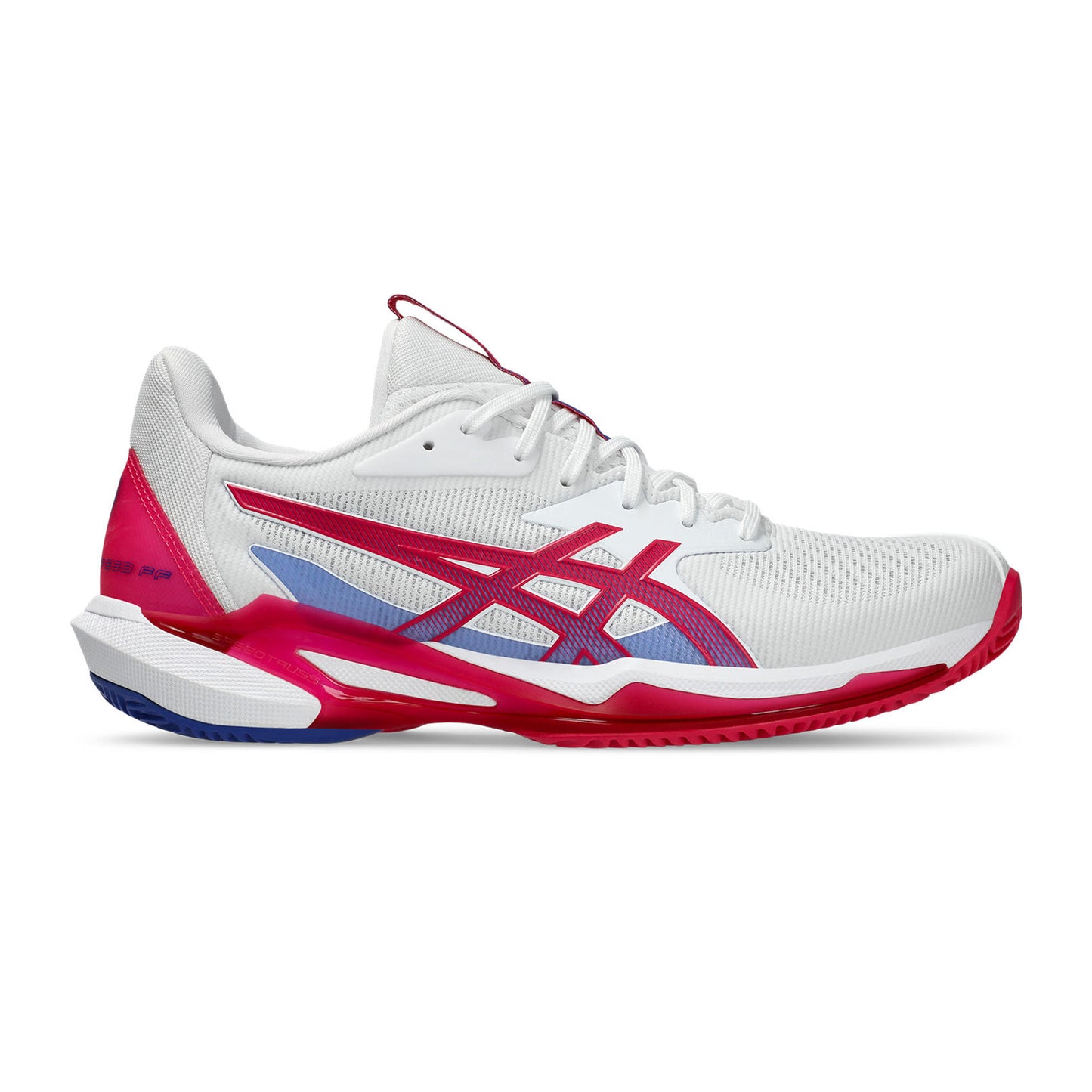 ASICS Solution Speed FF 3 Zapatilla tierra batida Mujeres - blanco, baya