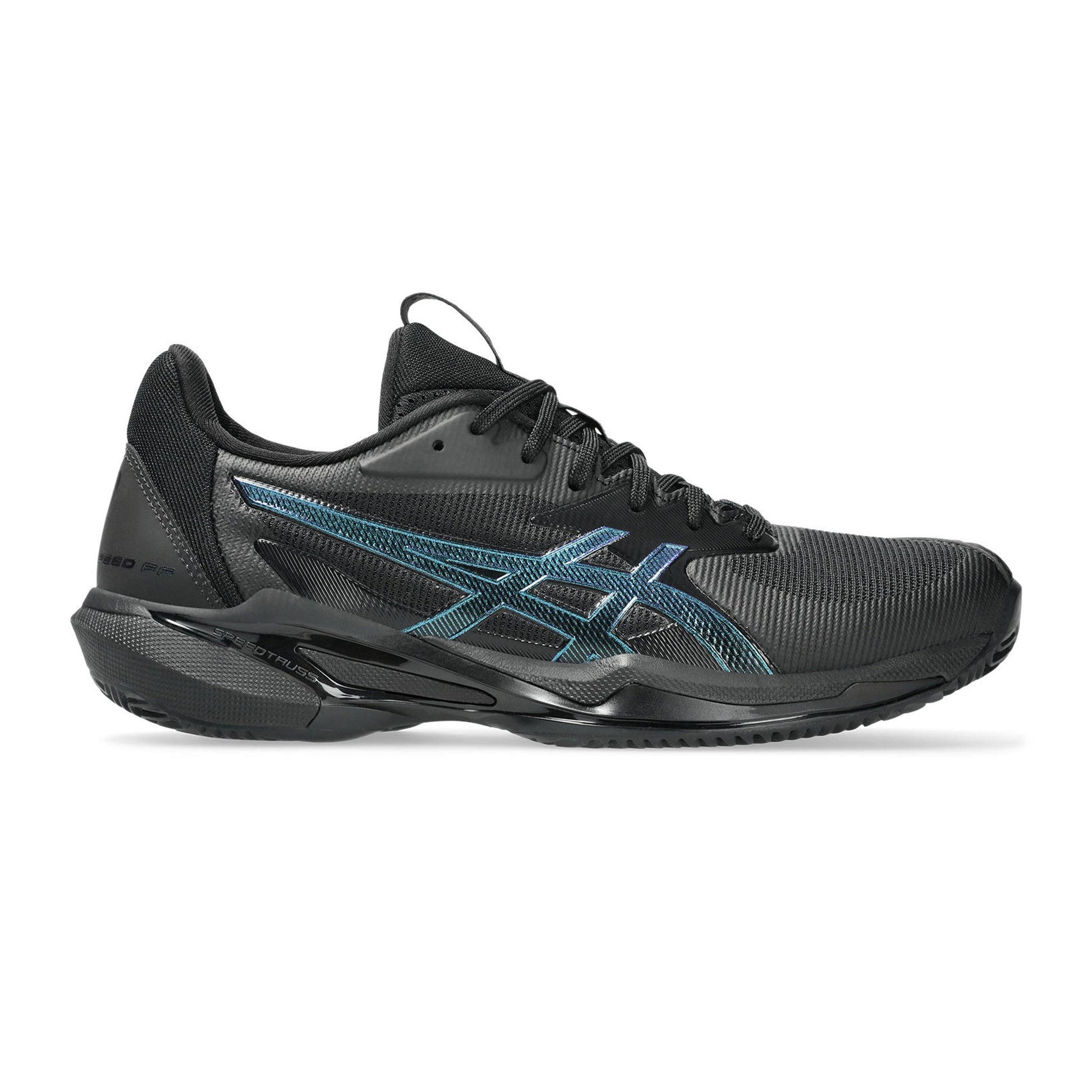 ASICS Solution Speed FF 3 Night Energy Zapatilla tierra batida Mujeres - negro, azul