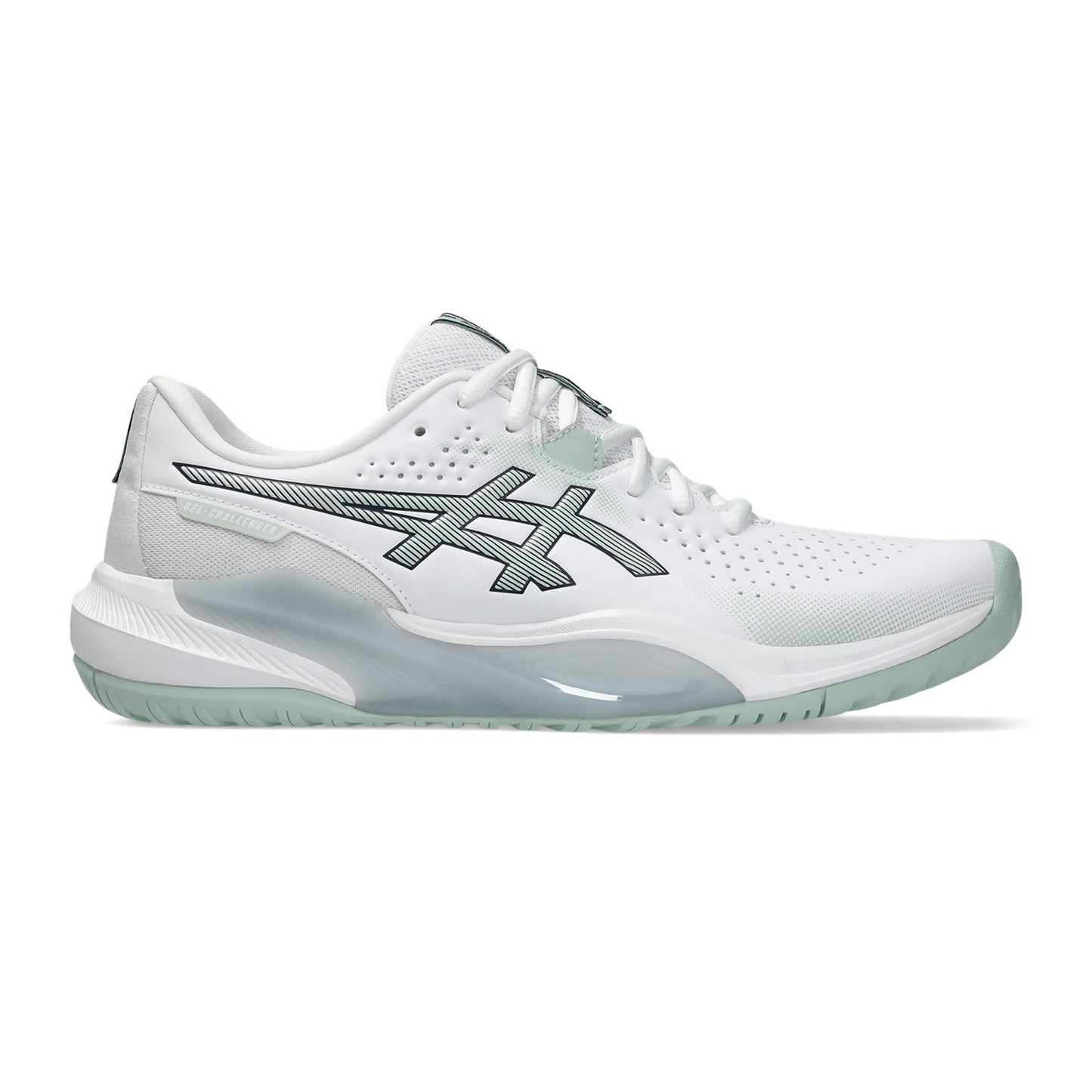 ASICS Gel-Challenger 15 Zapatilla todas las superficies Hombres - blanco, azul-gris
