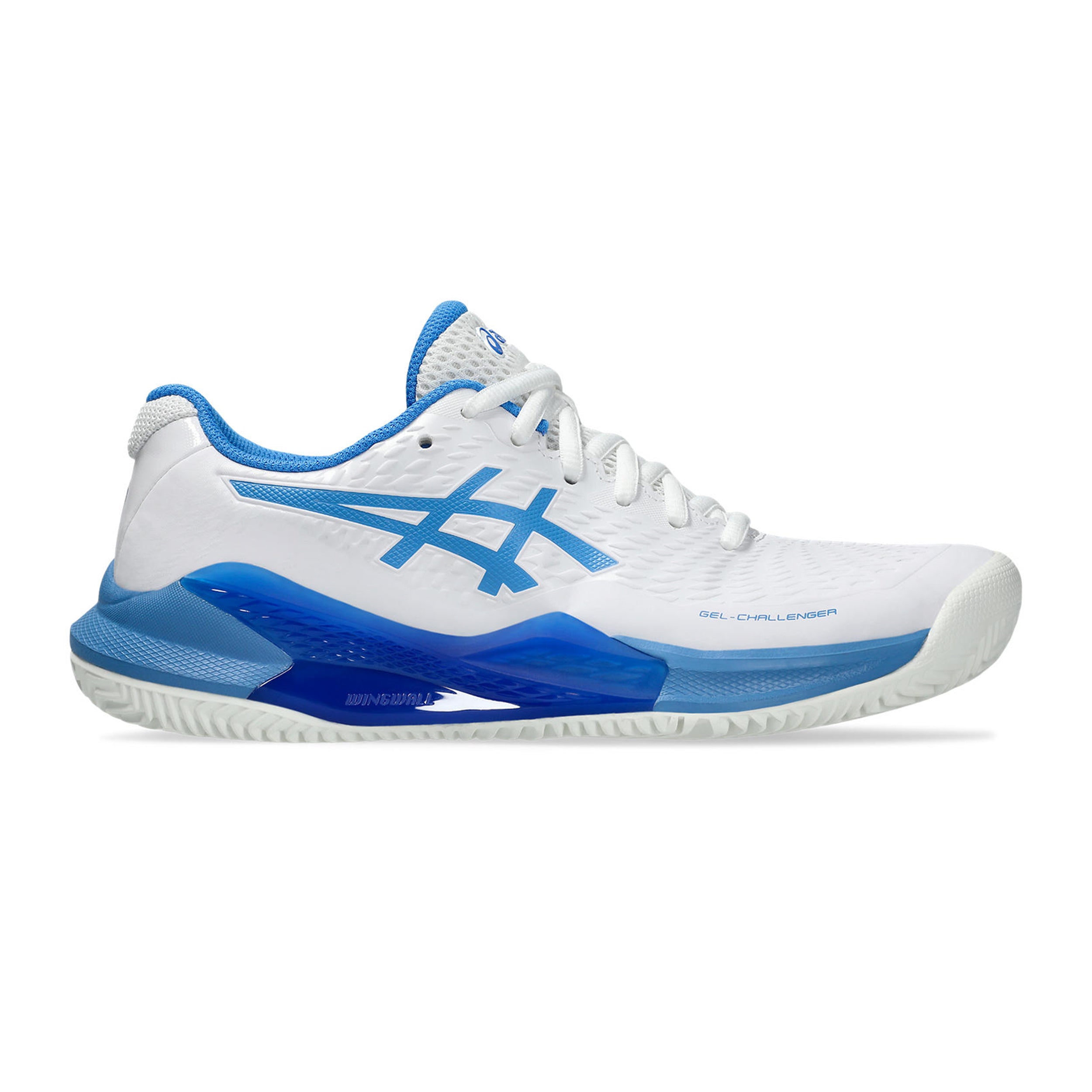 ASICS Gel-Challenger 14 Zapatilla tierra batida Mujeres - blanco, azul
