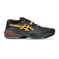 Gel-Resolution X Zapatilla tierra batida Hombres - negro, naranja neón