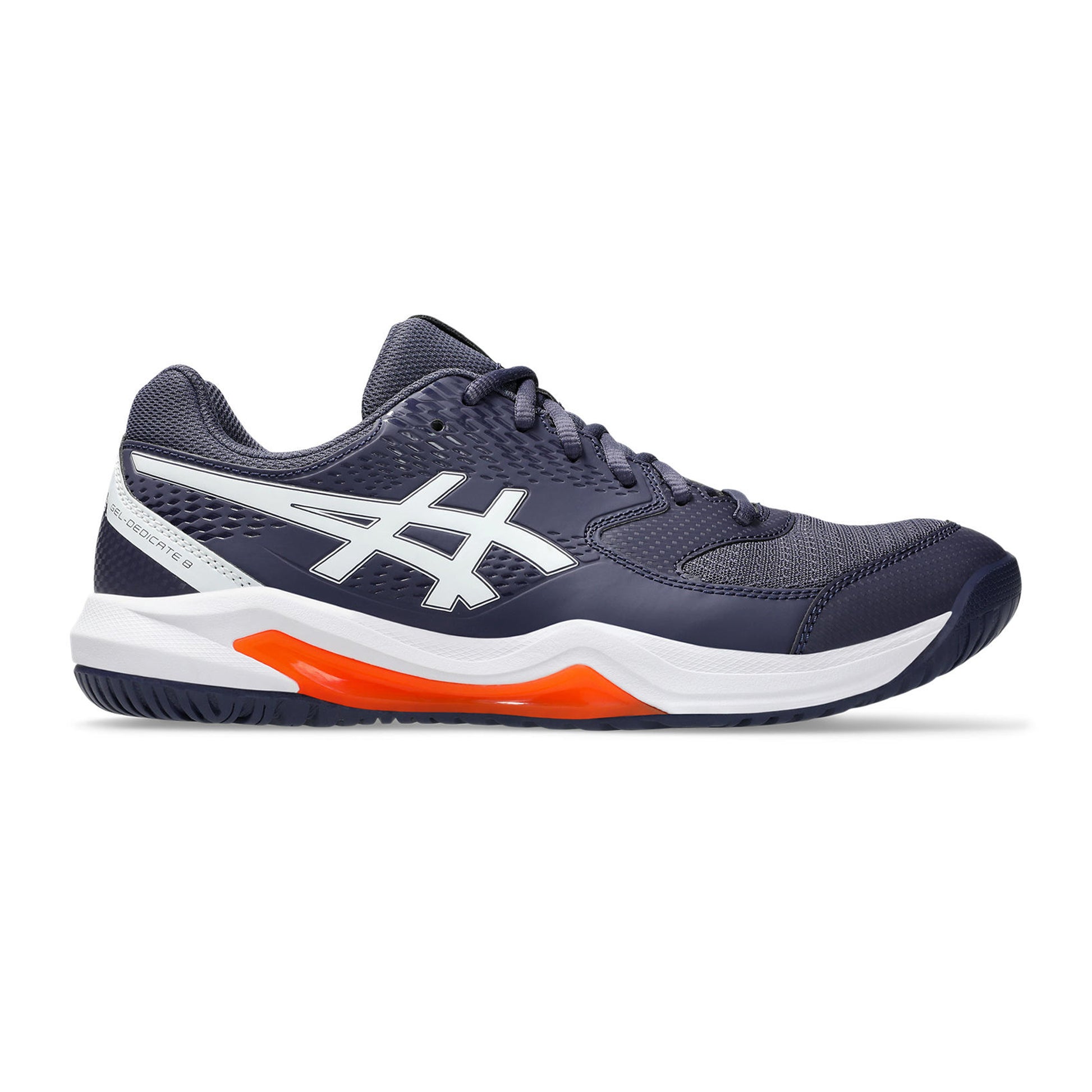 ASICS Gel-Dedicate 8 Zapatilla todas las superficies Hombres - azul oscuro, blanco