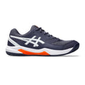 Gel-Dedicate 8 Zapatilla tierra batida Hombres - azul oscuro, naranja