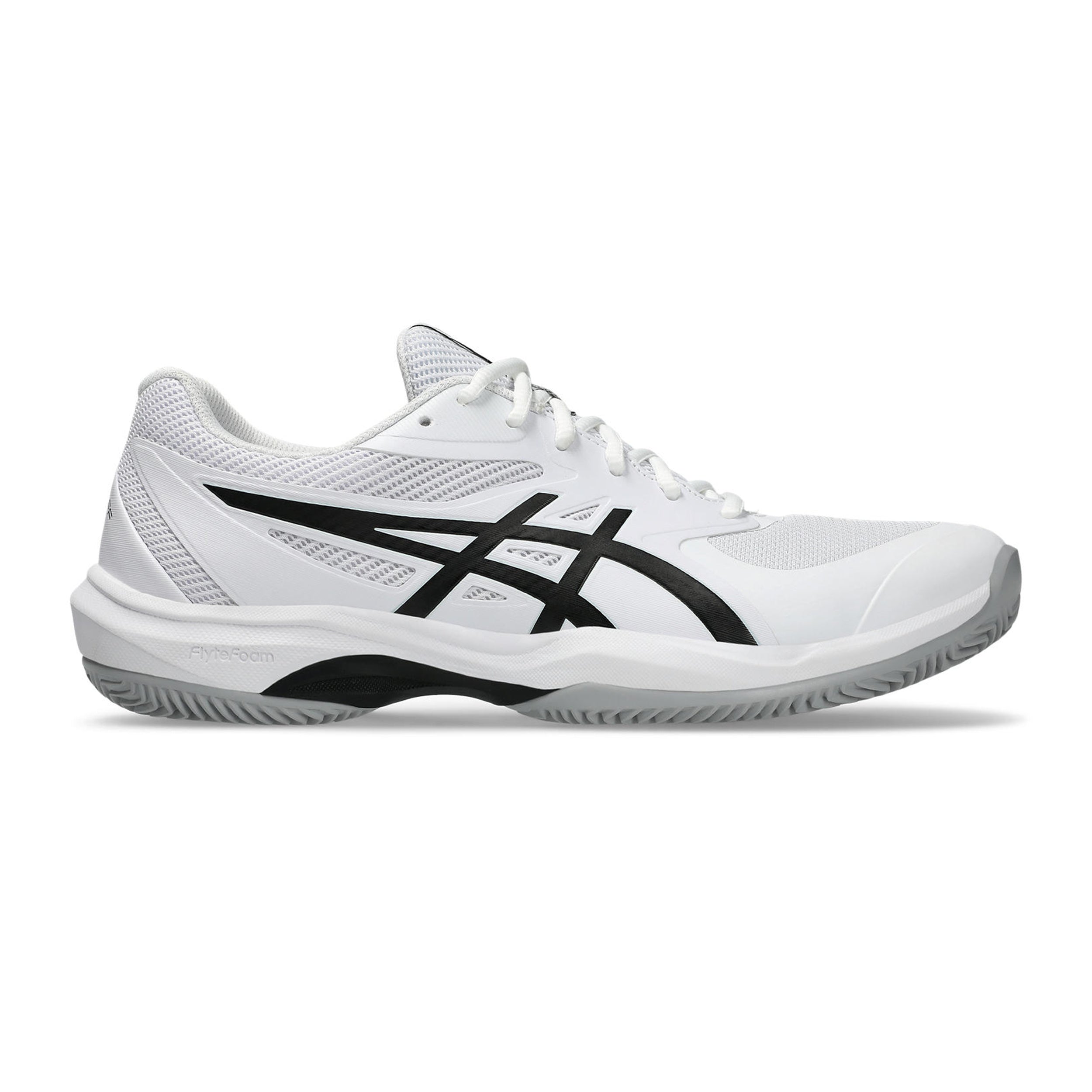 ASICS Game FF/OC Zapatilla tierra batida Hombres - blanco, negro