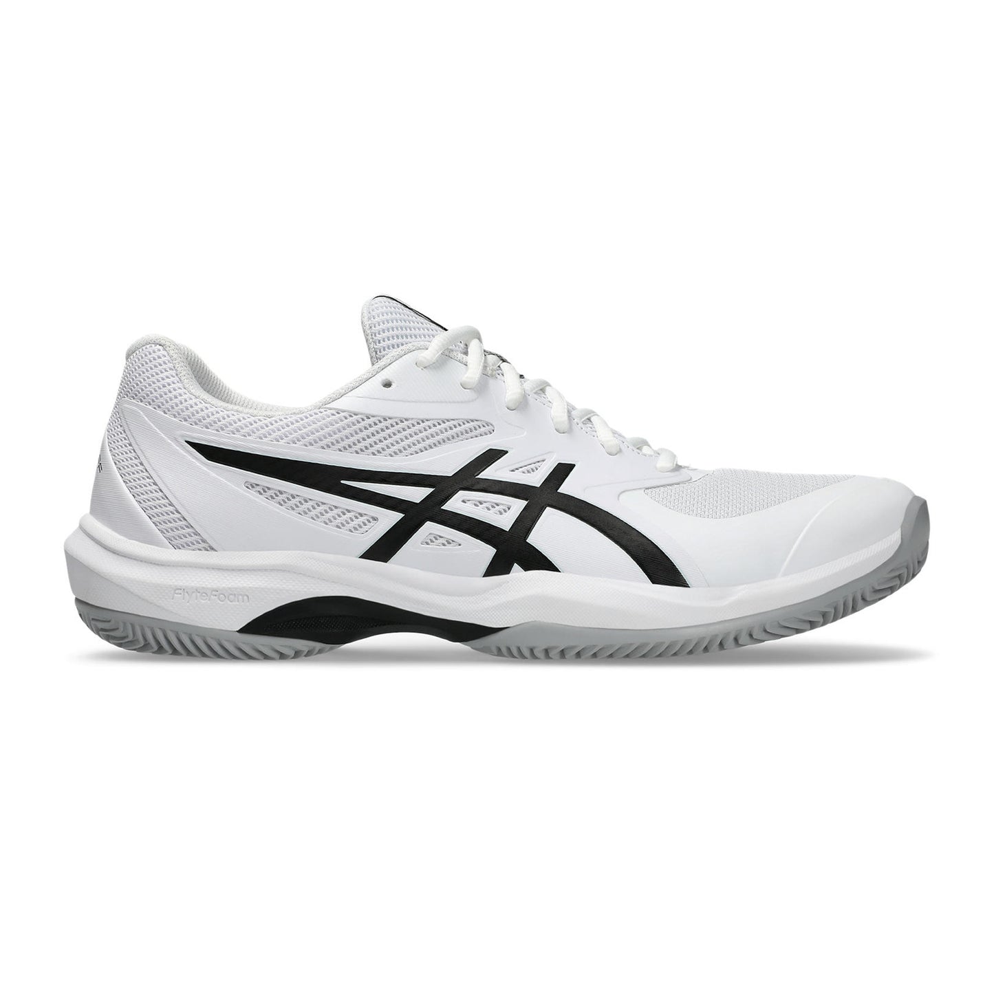 ASICS Game FF/OC Zapatilla tierra batida Hombres - blanco, negro