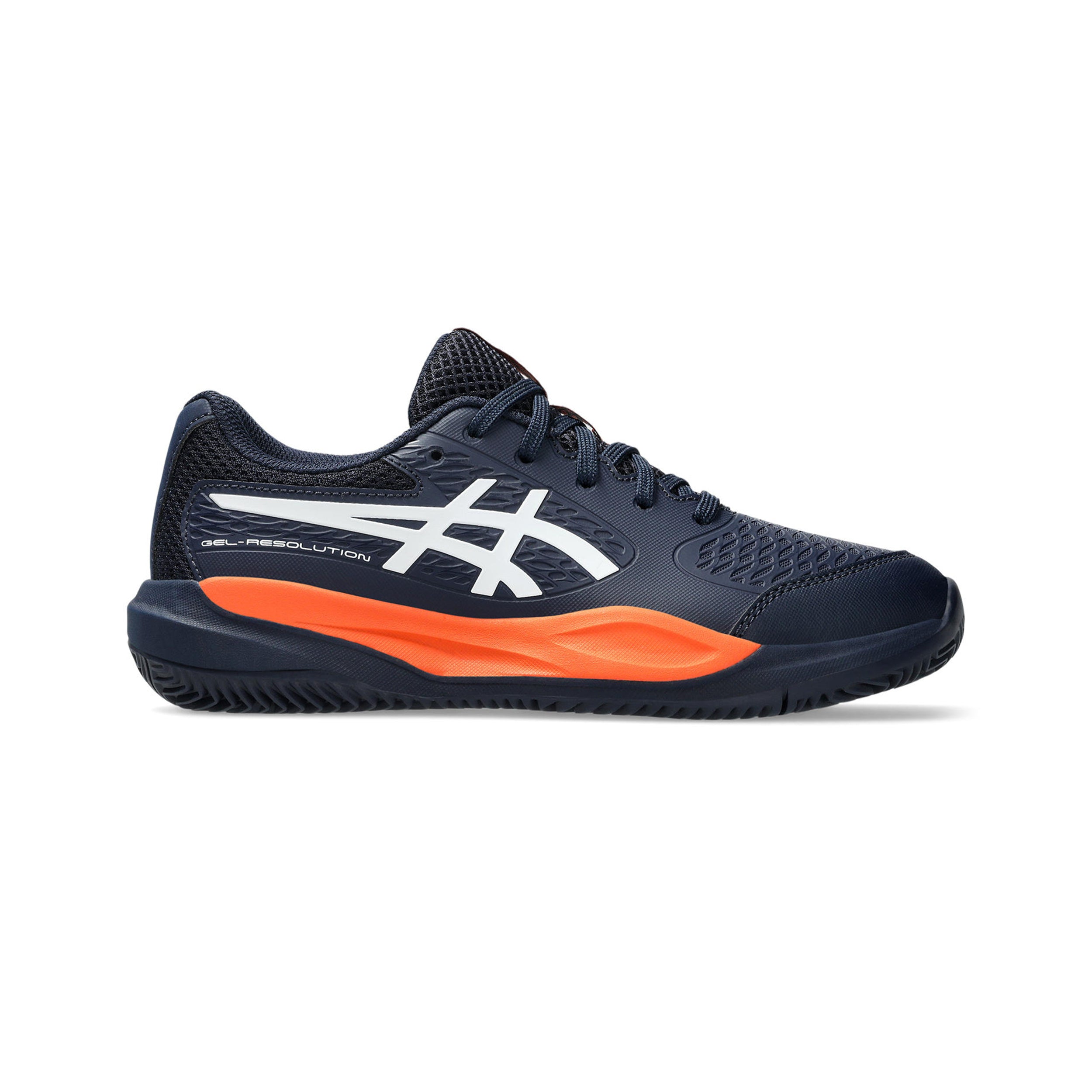 ASICS Gel-Resolution X Zapatilla tierra batida Niños - azul oscuro, blanco