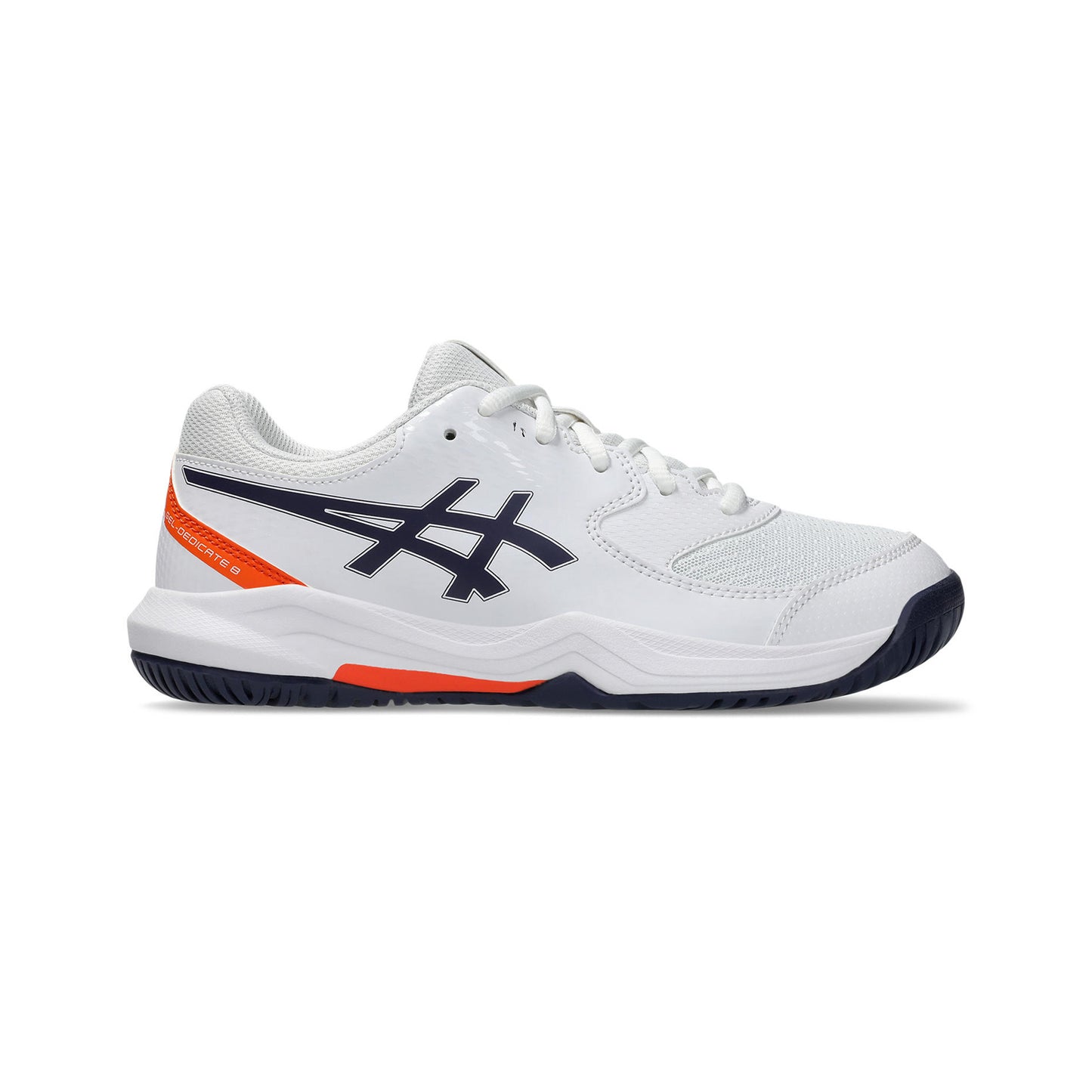 ASICS Gel-Dedicate 8 GS Zapatilla todas las superficies Niños - blanco, azul oscuro