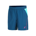 Court 7in Shorts Hombres - azul oscuro,